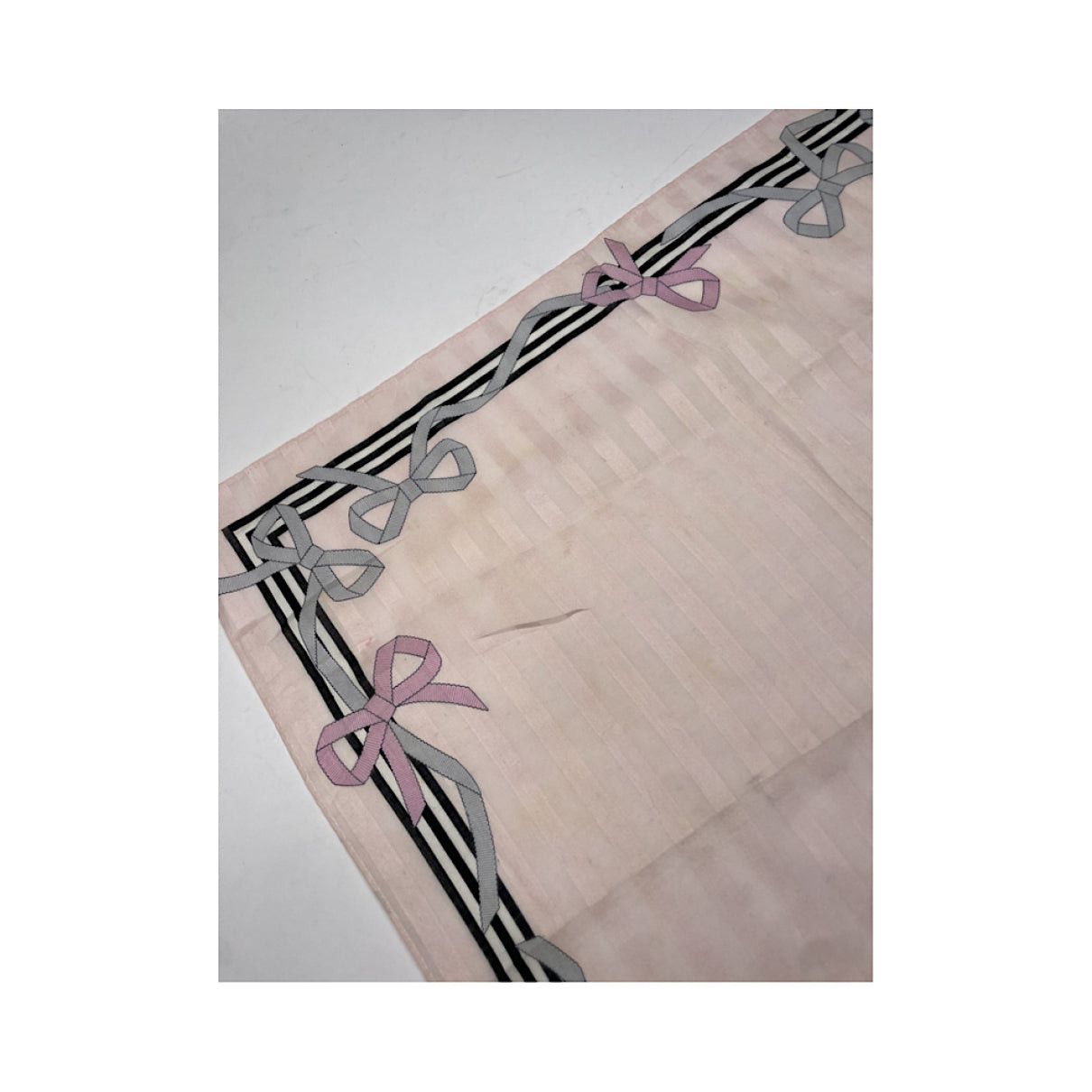 Lanvin Pink Silk Scarf Size ONE SIZE - 4 Thumbnail