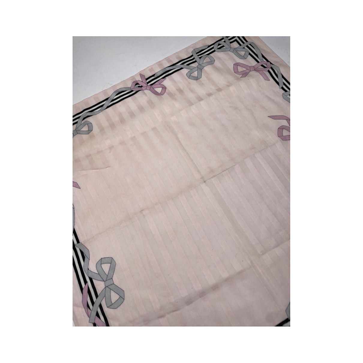 Lanvin Pink Silk Scarf Size ONE SIZE - 3 Thumbnail