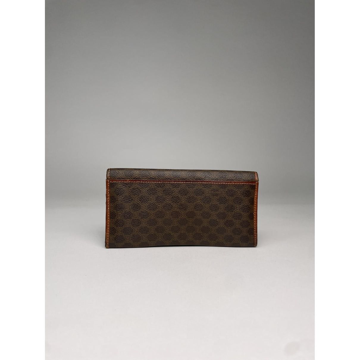 Celine Triomphe Brown Leather Wallet Size ONE SIZE - 2 Thumbnail