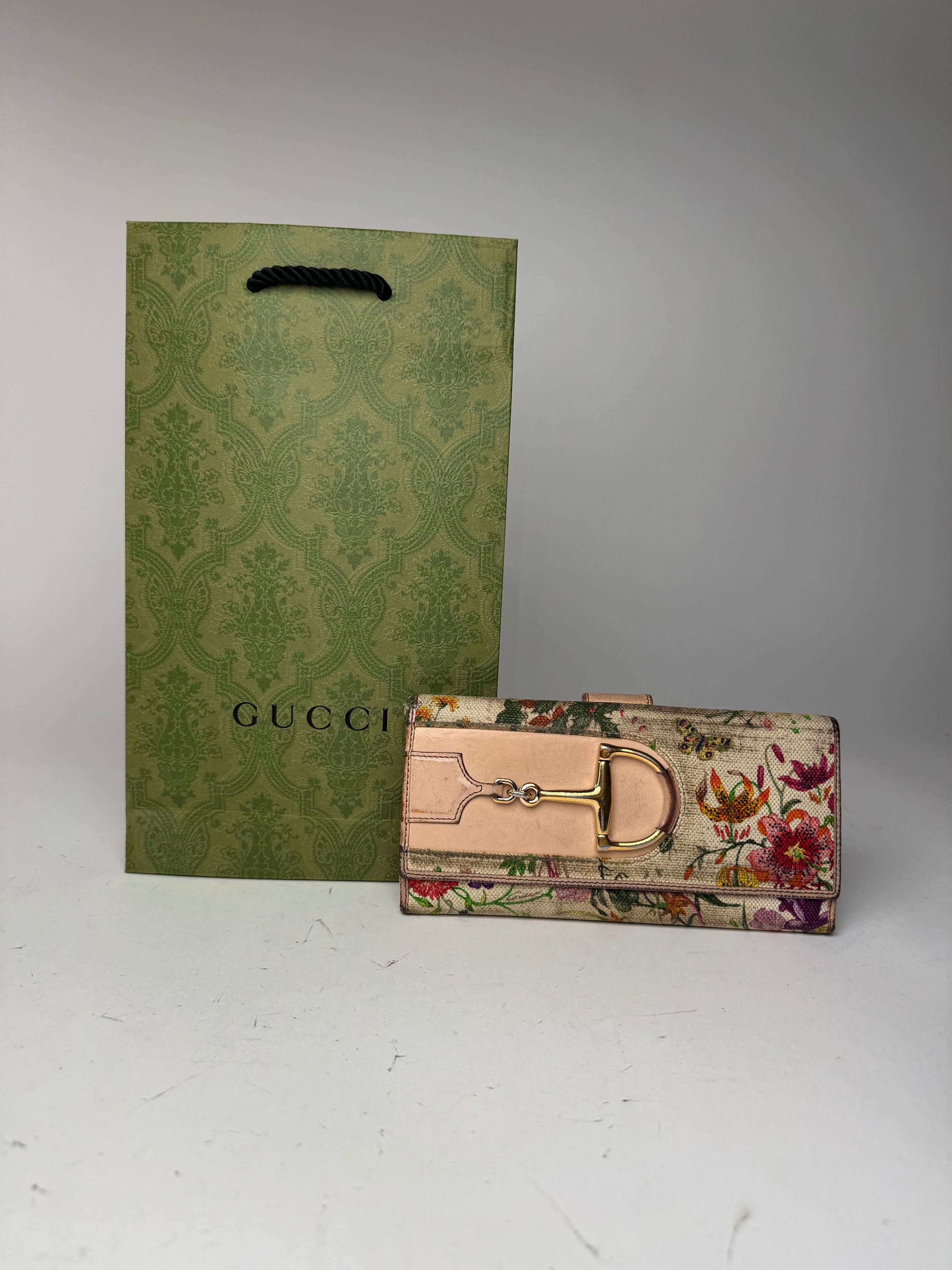 Gucci Vintage Floral Wallet Size ONE SIZE - 7 Thumbnail