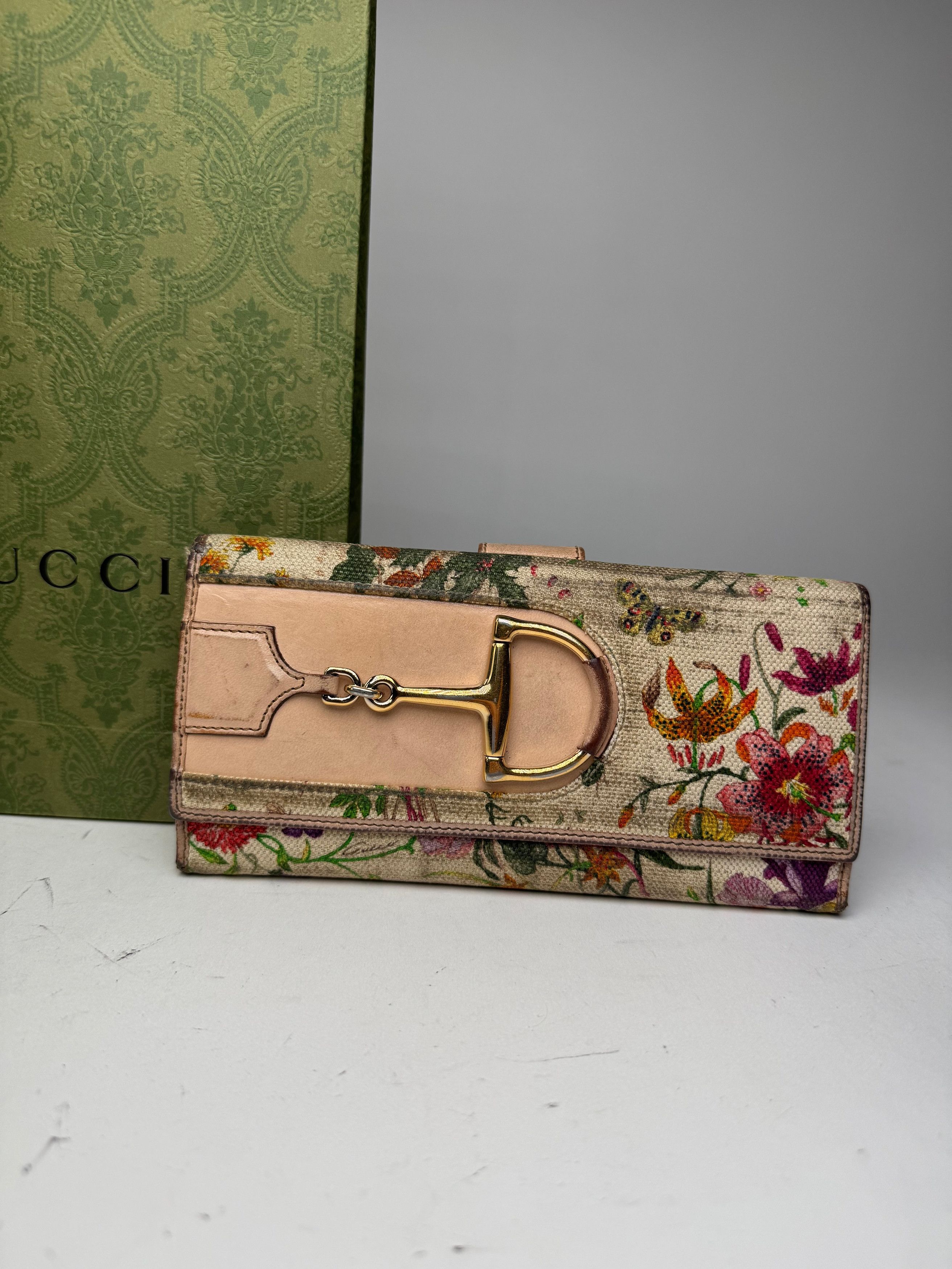 Gucci Vintage Floral Wallet Size ONE SIZE - 11 Thumbnail