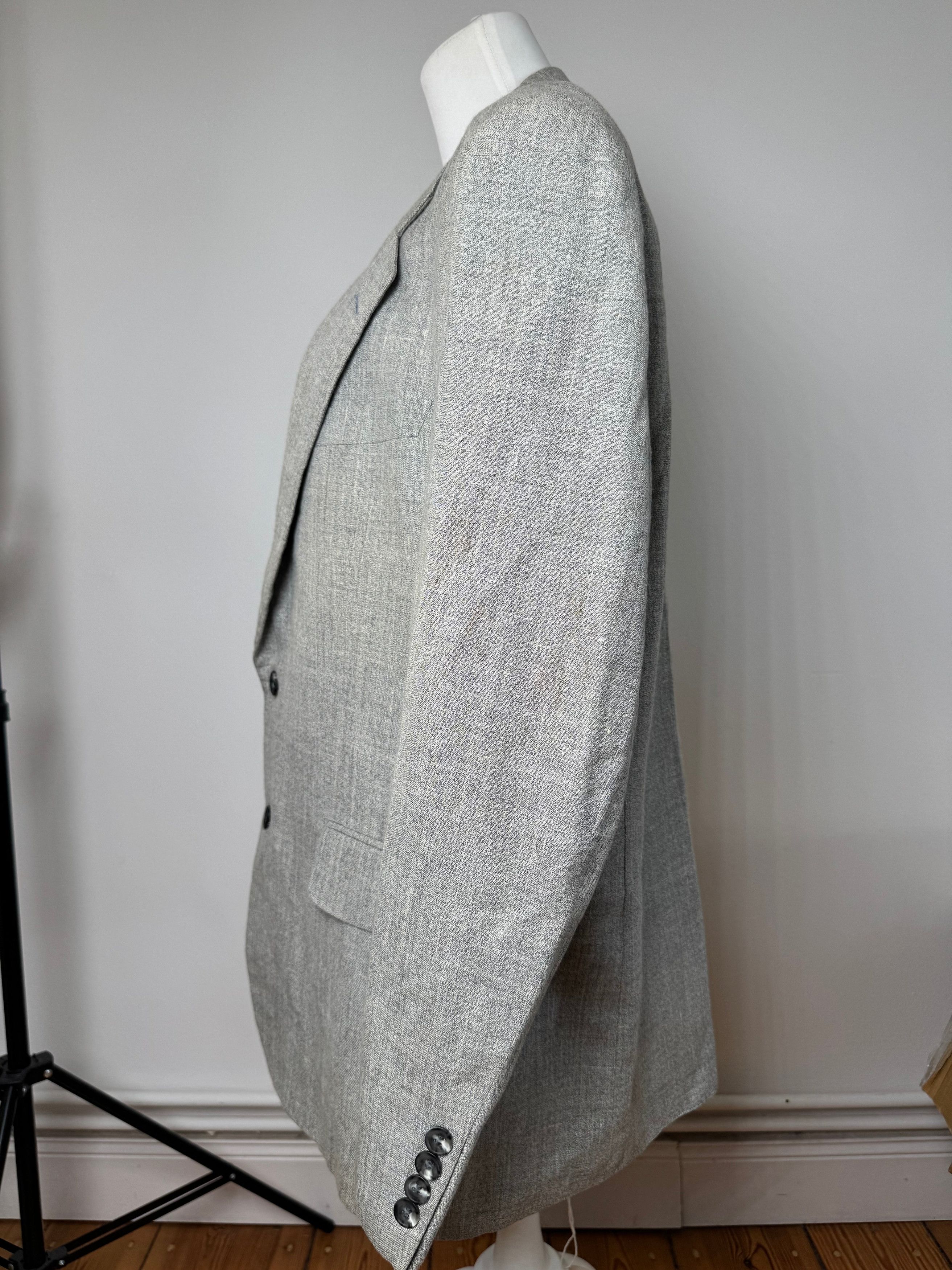 Dior Vintage wool blazer L grey Size L / US 10 / IT 46 - 2 Thumbnail