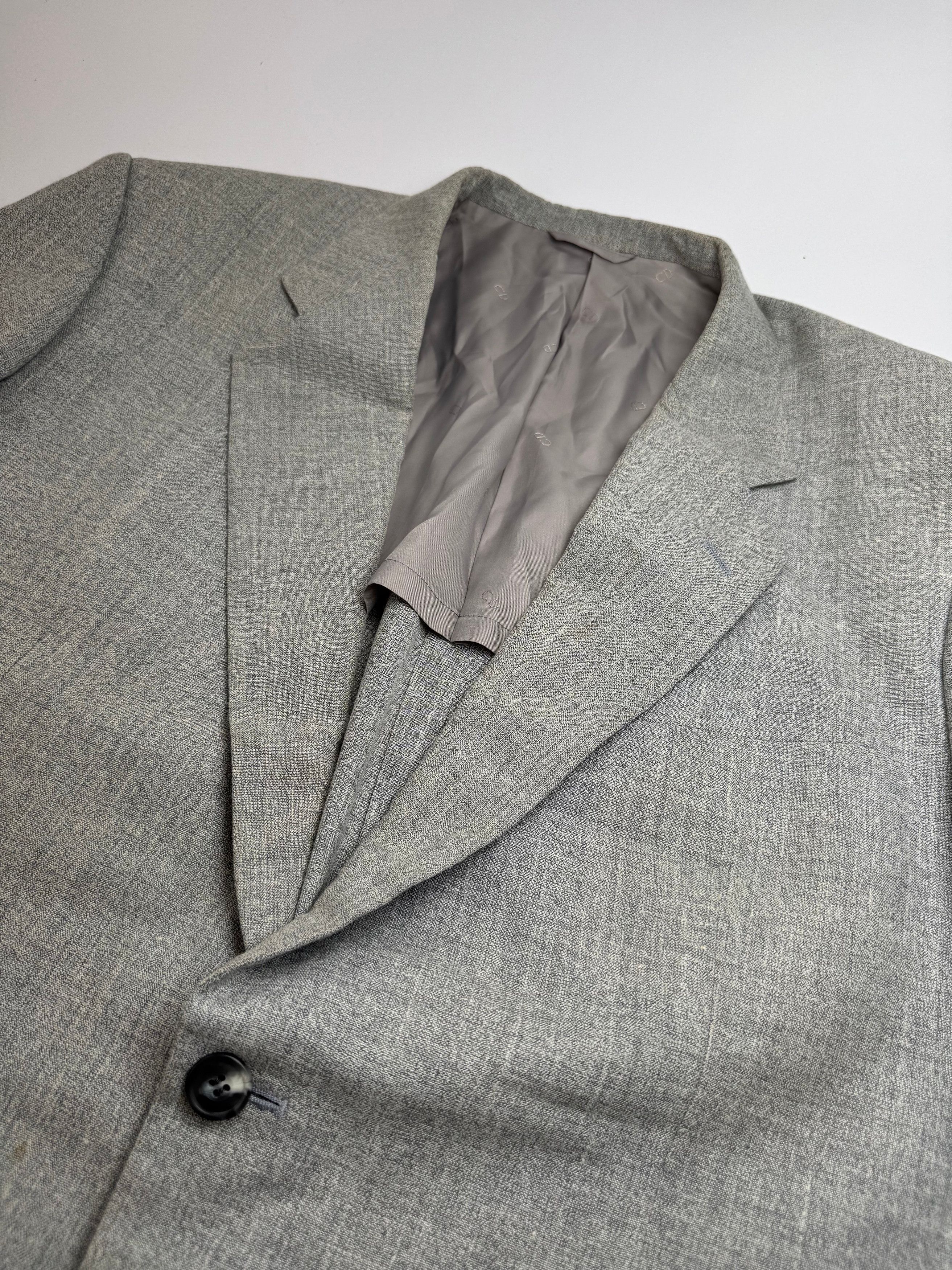 Dior Vintage wool blazer L grey Size L / US 10 / IT 46 - 7 Thumbnail
