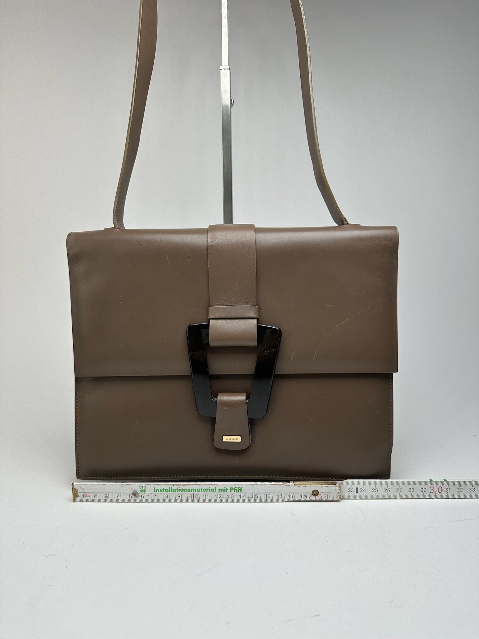 Gucci Vintage Leather bag brown Size ONE SIZE - 13 Thumbnail