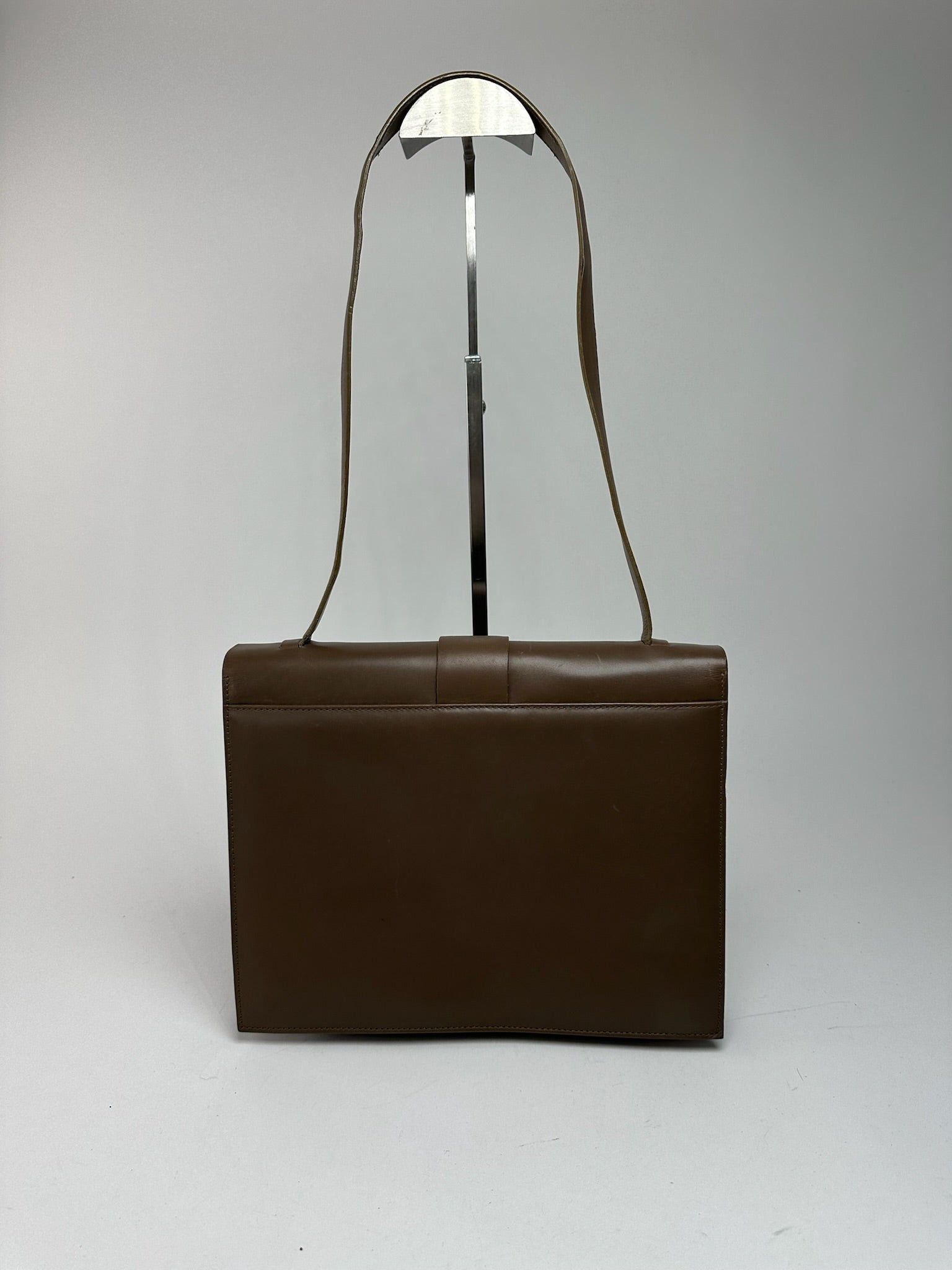 Gucci Vintage Leather bag brown Size ONE SIZE - 2 Thumbnail