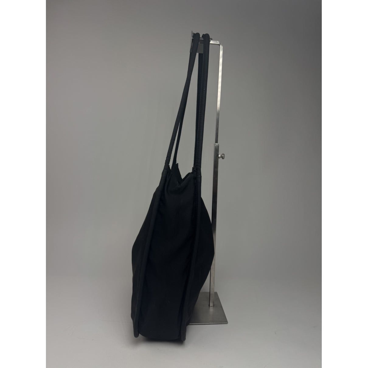Bottega Veneta Veneta Black Cotton Handbag Size ONE SIZE - 2 Thumbnail