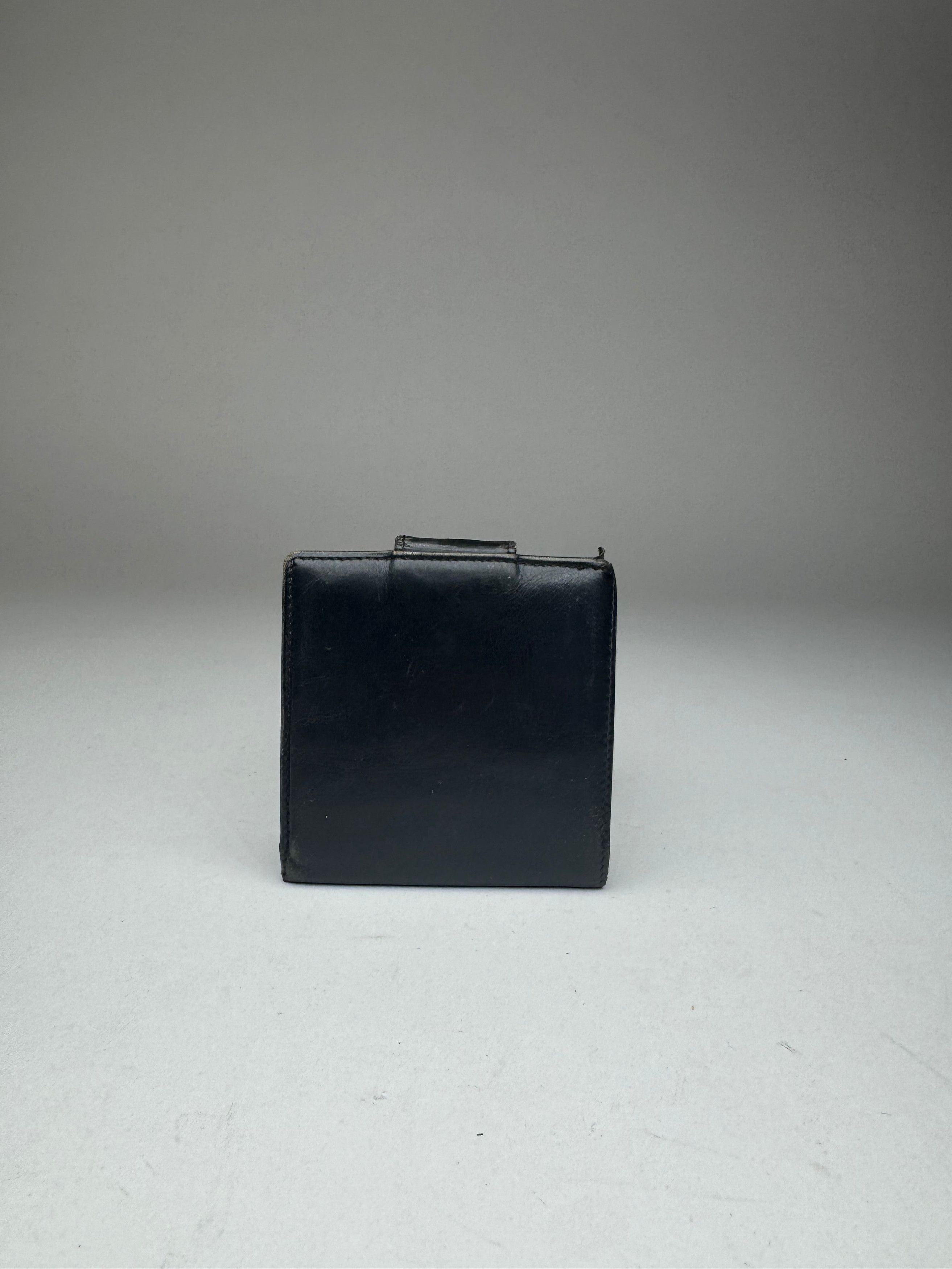 Celine Vintage Paris leather Wallet navy Size ONE SIZE - 7 Thumbnail