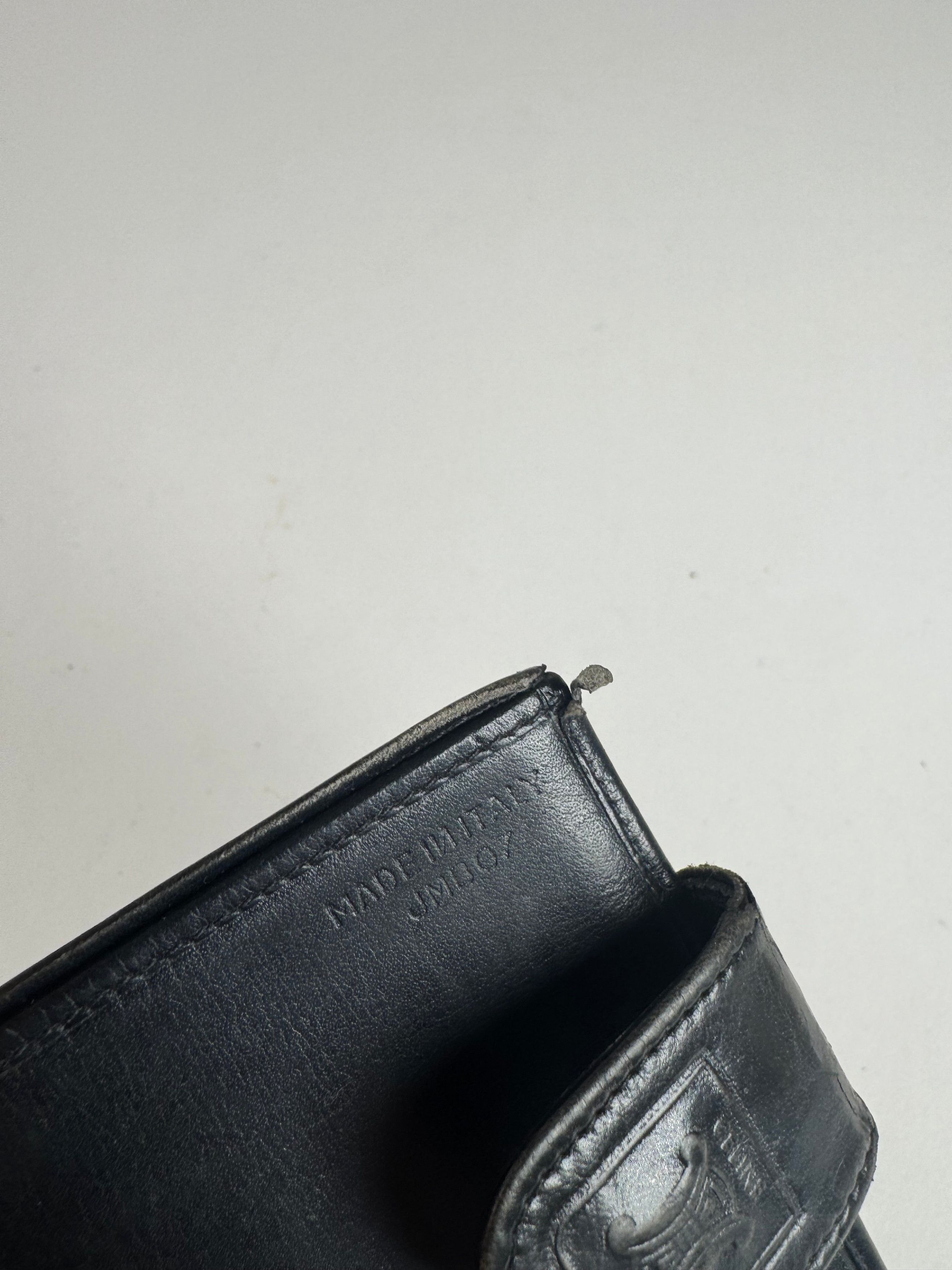 Celine Vintage Paris leather Wallet navy Size ONE SIZE - 9 Thumbnail
