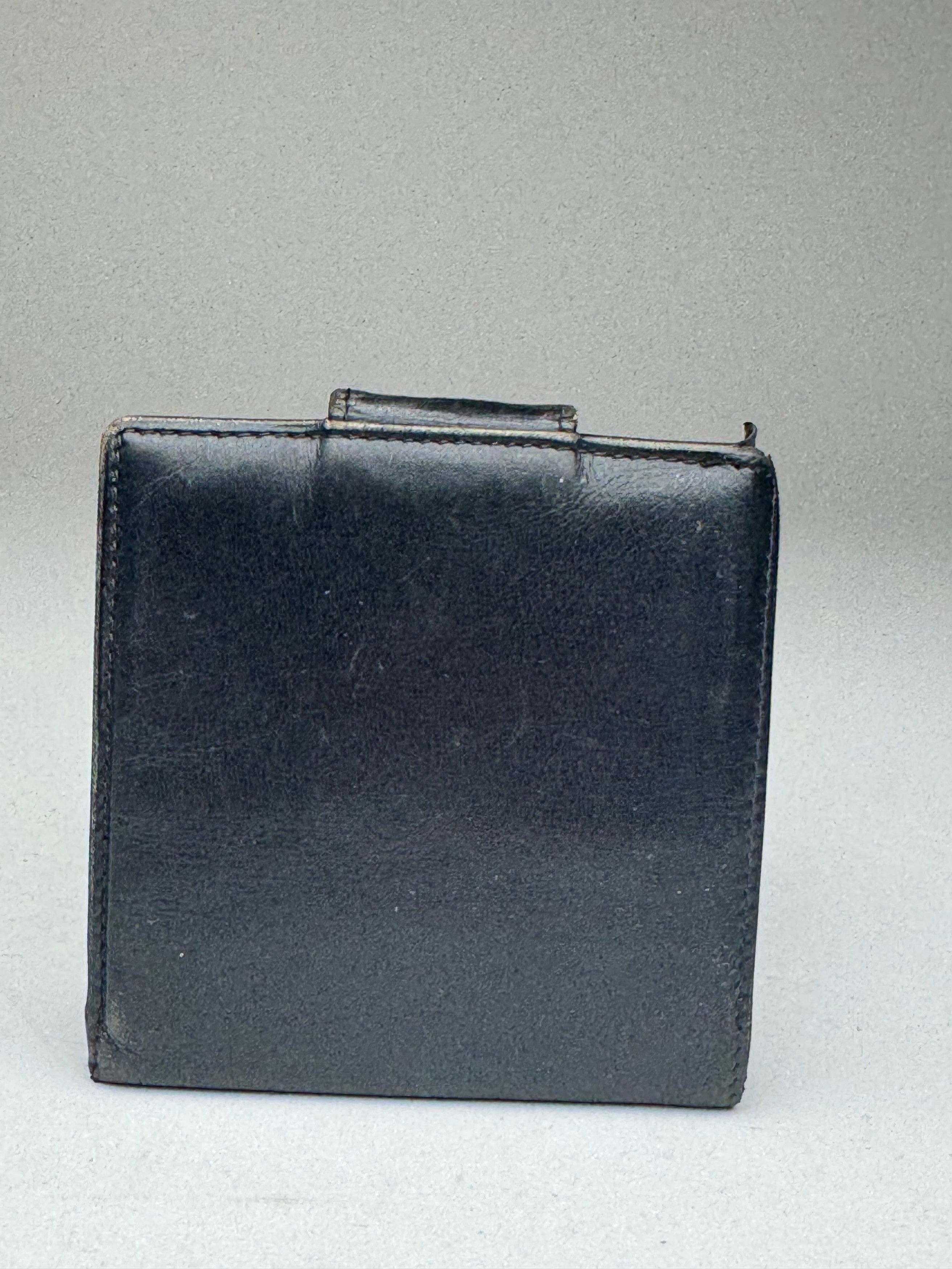 Celine Vintage Paris leather Wallet navy Size ONE SIZE - 2 Thumbnail