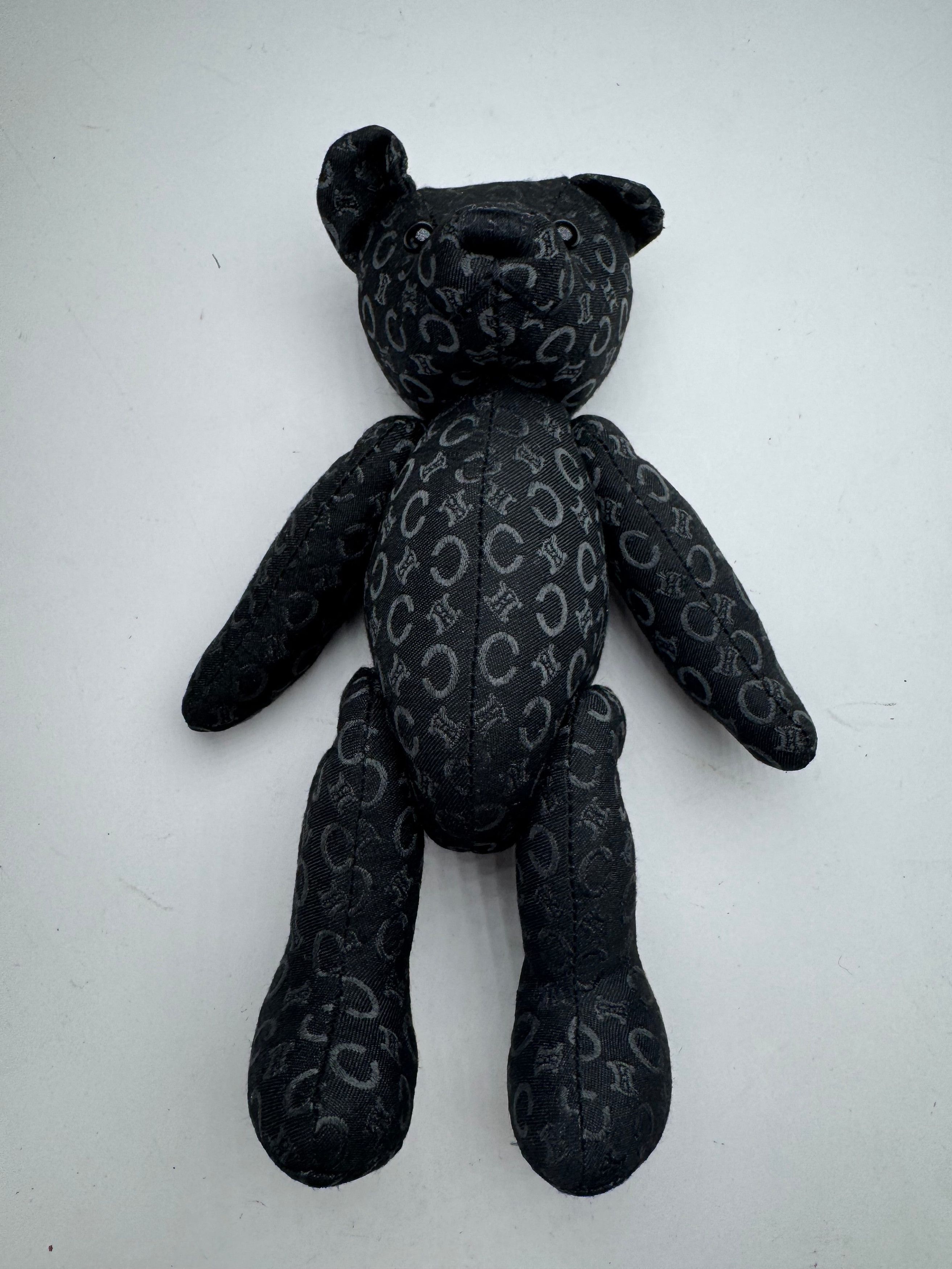 Celine Vintage Paris Canvas Monogramm Teddy Bear black Size ONE SIZE - 4 Thumbnail