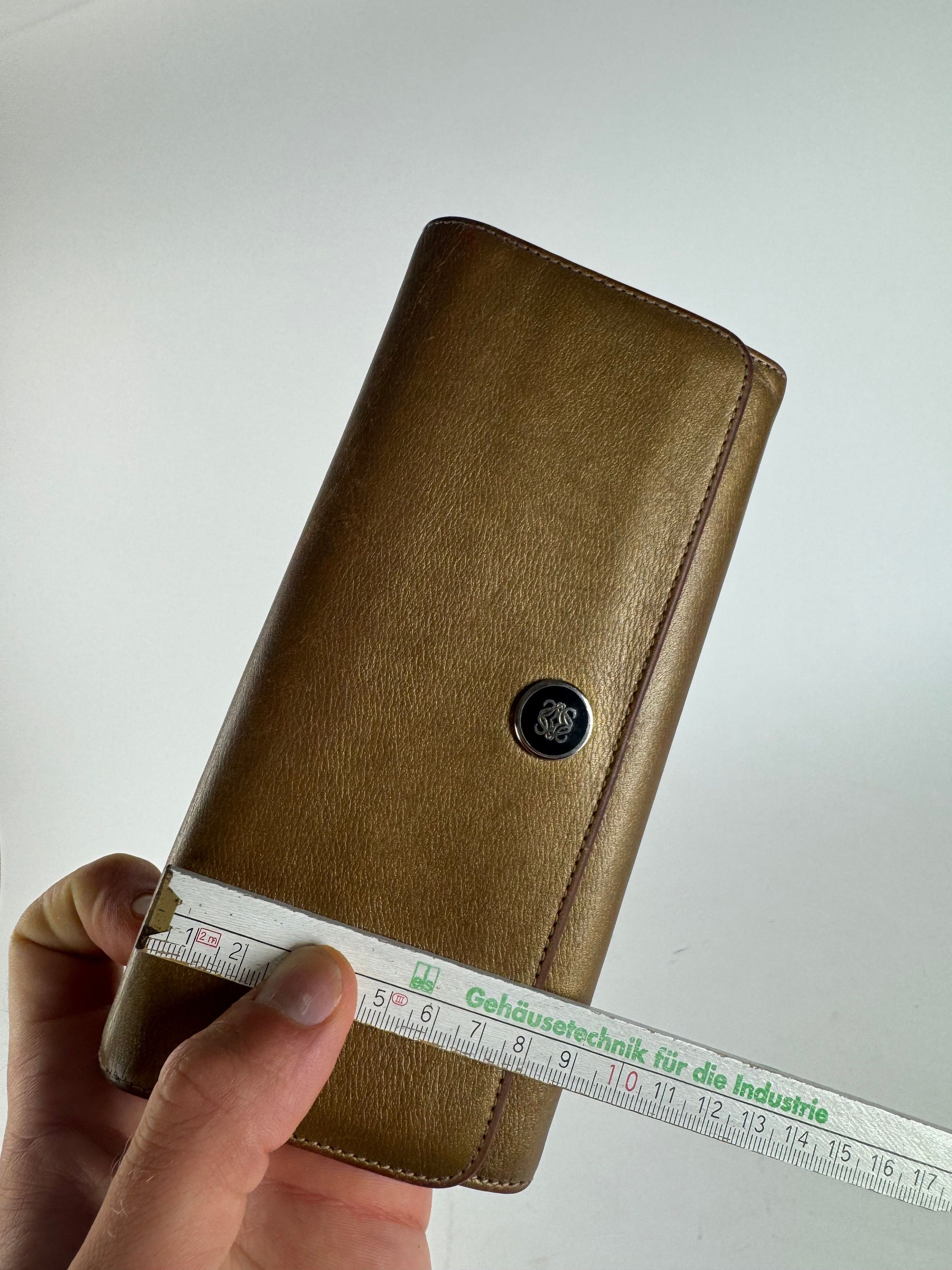 Loewe Vintage Madrid anagram leather wallet golden Size ONE SIZE - 10 Thumbnail