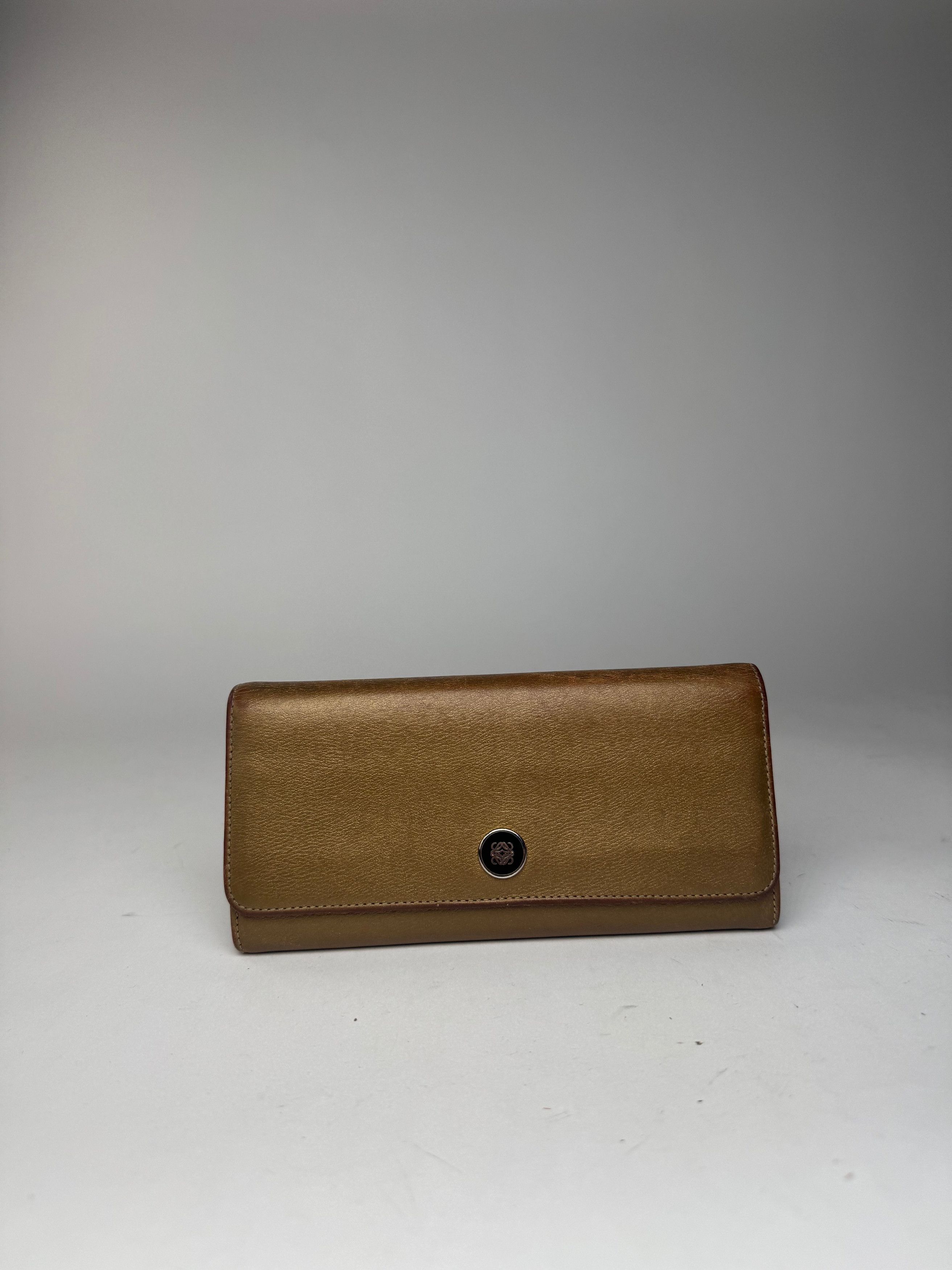 Loewe Vintage Madrid anagram leather wallet golden Size ONE SIZE - 11 Thumbnail