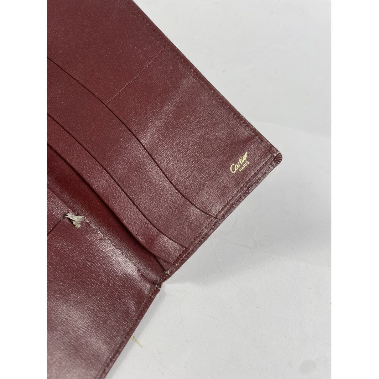 Cartier Burgundy Patent Leather Purse Size ONE SIZE - 5 Thumbnail