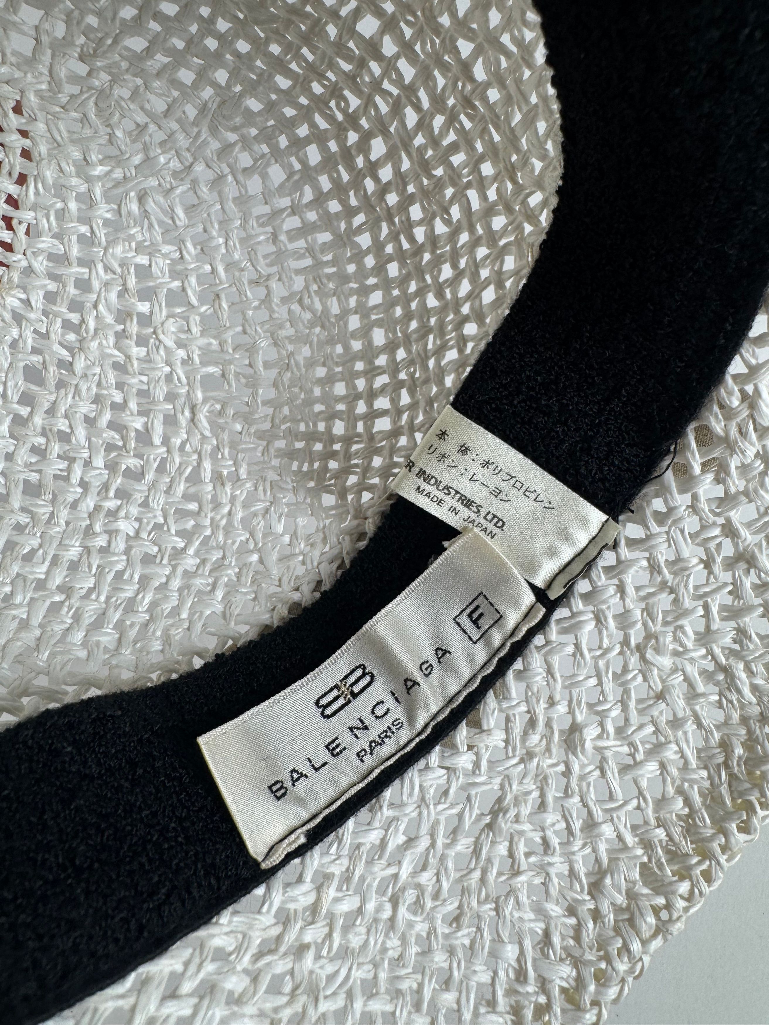 Balenciaga Vintage Hat white Size ONE SIZE - 7 Thumbnail