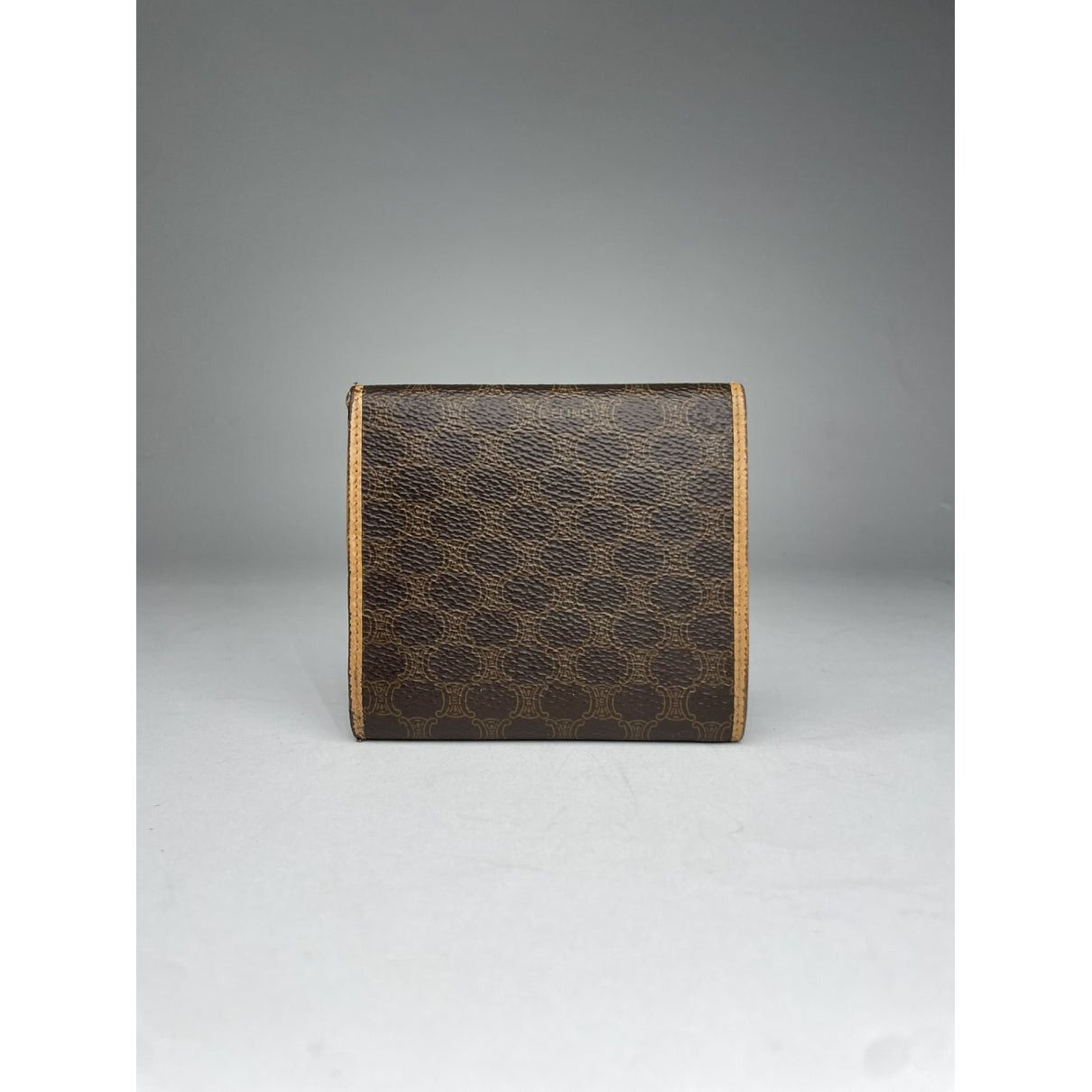Celine Triomphe Brown Leather Wallet Size ONE SIZE - 2 Thumbnail