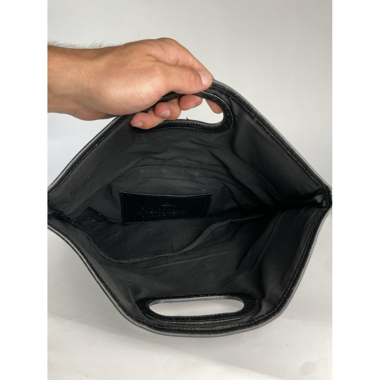Vivienne Westwood Black Leather Handbag Size ONE SIZE - 2 Thumbnail
