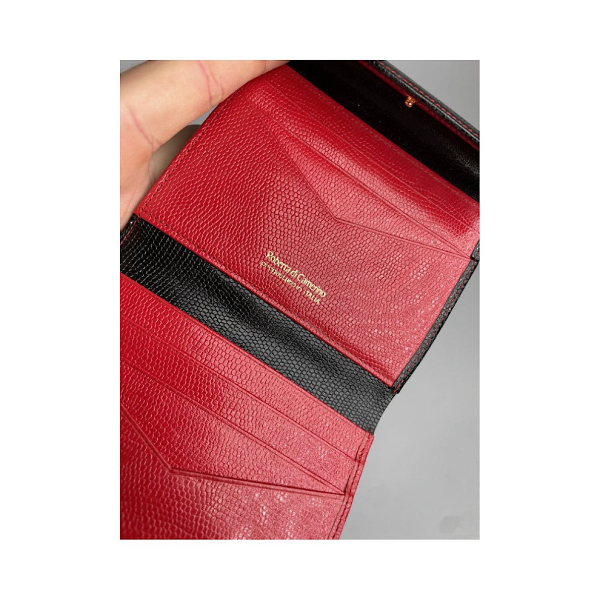 Roberta di Camerino Black Leather Wallet Size ONE SIZE - 4 Thumbnail