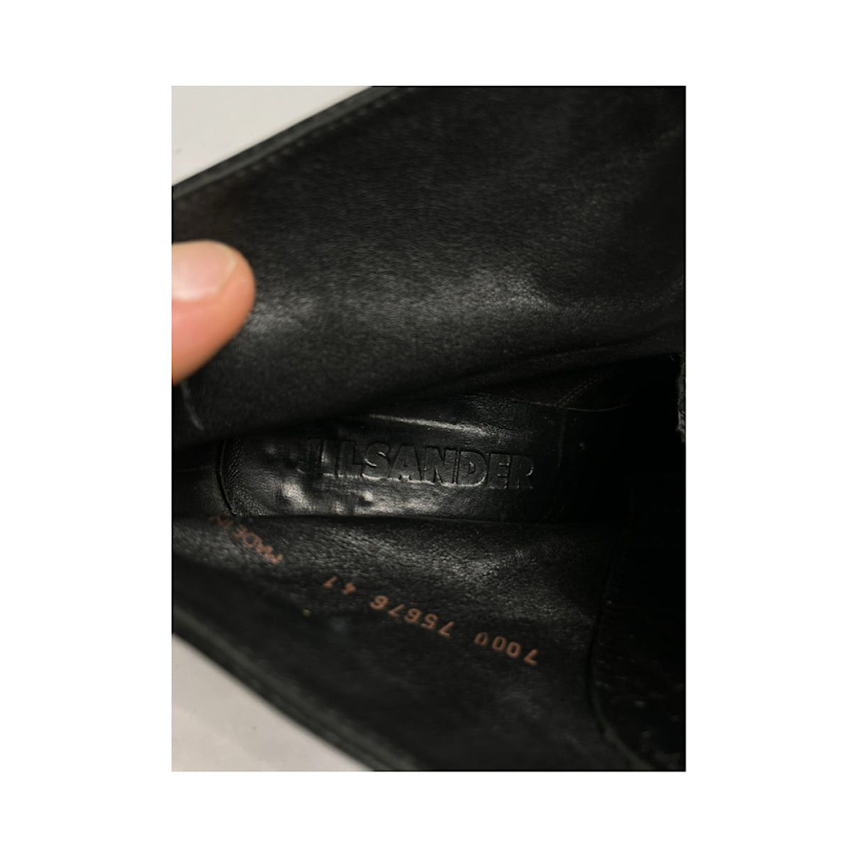 Jil Sander Black Patent Leather Ankle Boots Size US 10 / IT 40 - 4 Thumbnail