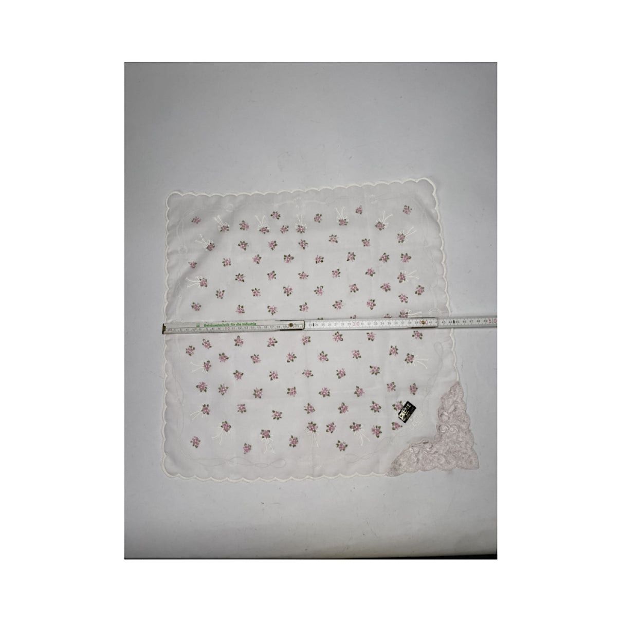 Celine White Silk Silk Handkerchief Size ONE SIZE - 3 Thumbnail