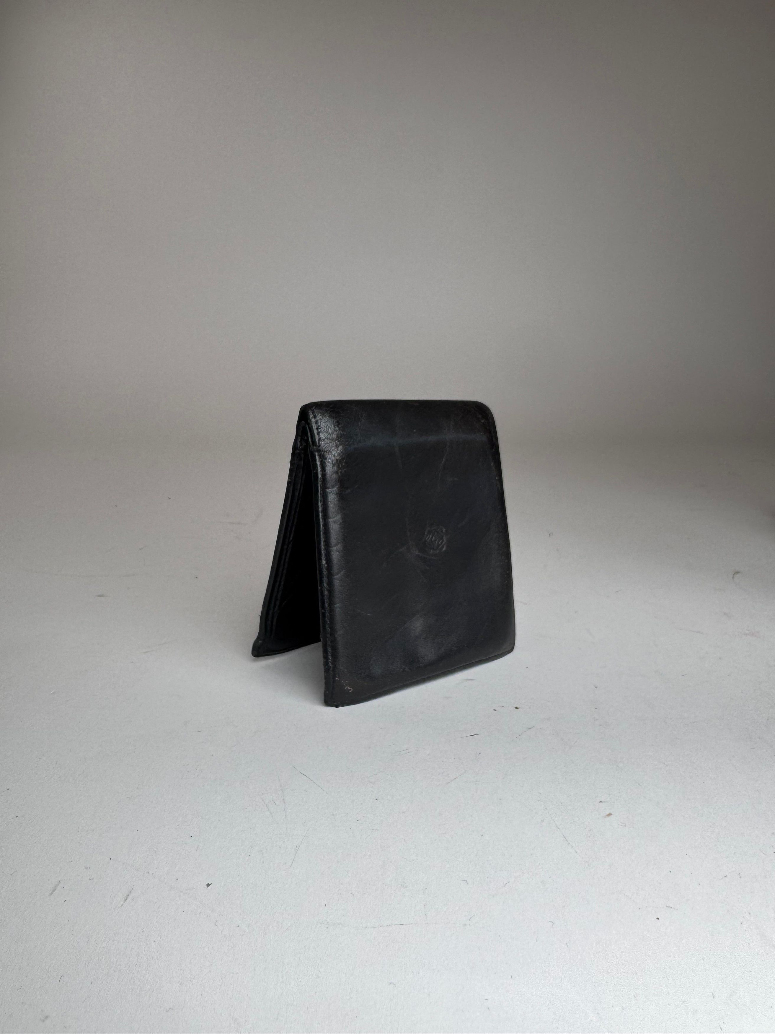 Loewe Vintage Madrid Flapable Leather wallet Black Size ONE SIZE - 6 Thumbnail
