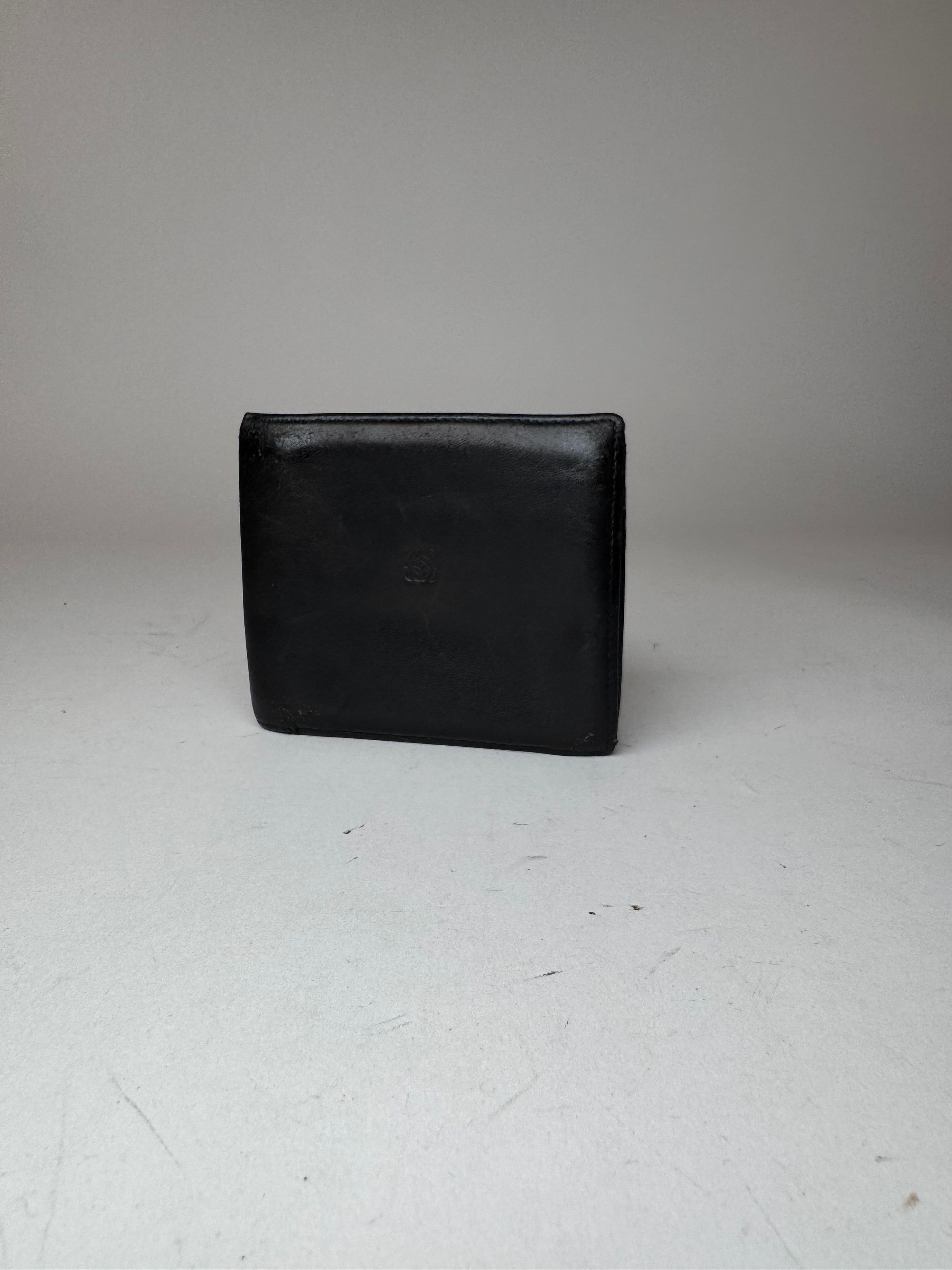 Loewe Vintage Madrid Flapable Leather wallet Black Size ONE SIZE - 2 Thumbnail