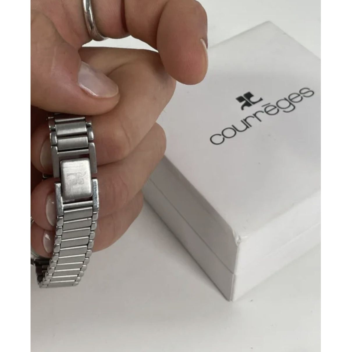 Courreges Courrèges Silver Steel Watche Size ONE SIZE - 3 Thumbnail