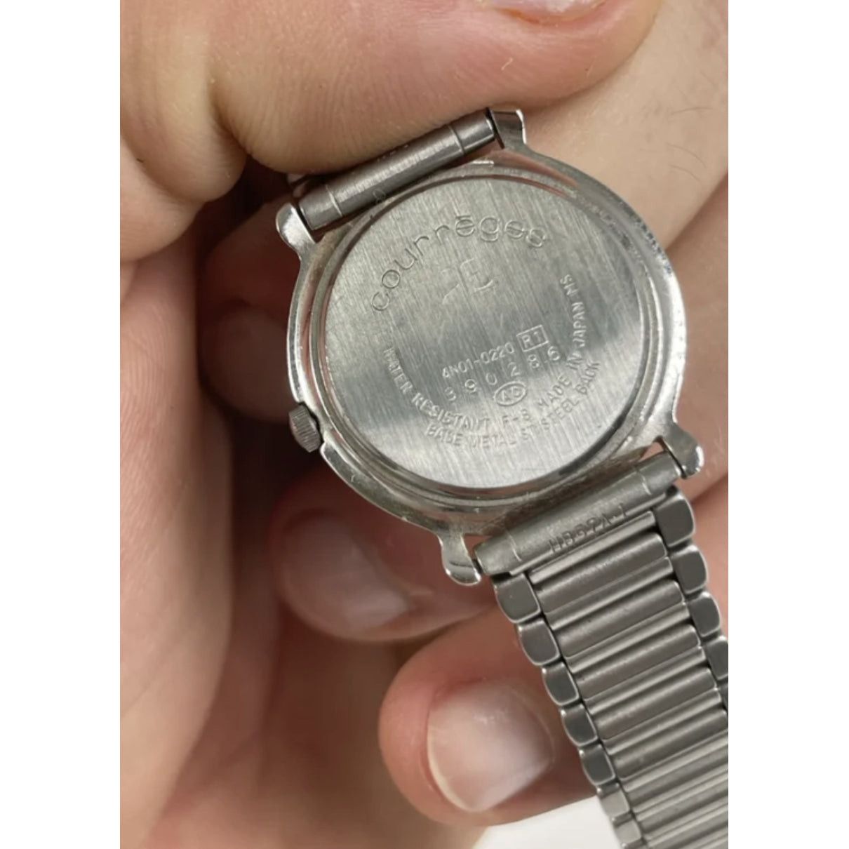 Courreges Courrèges Silver Steel Watche Size ONE SIZE - 5 Thumbnail