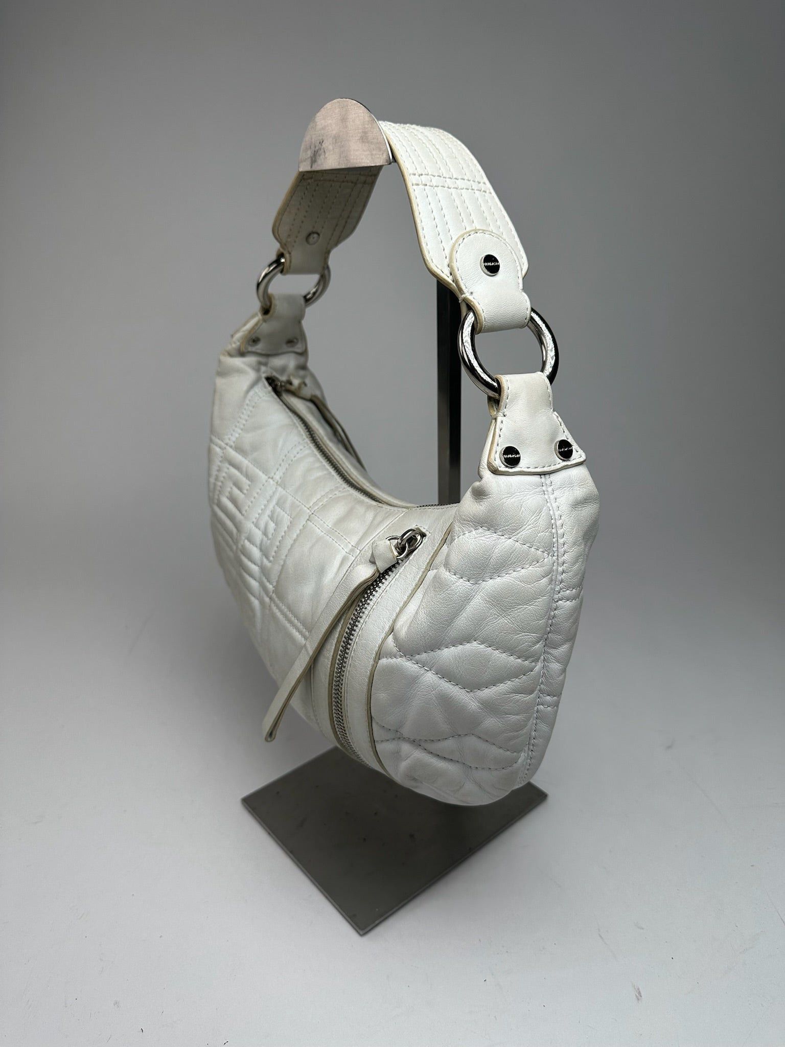 Givenchy Vintage Cotton Leather bag white Size ONE SIZE - 5 Thumbnail