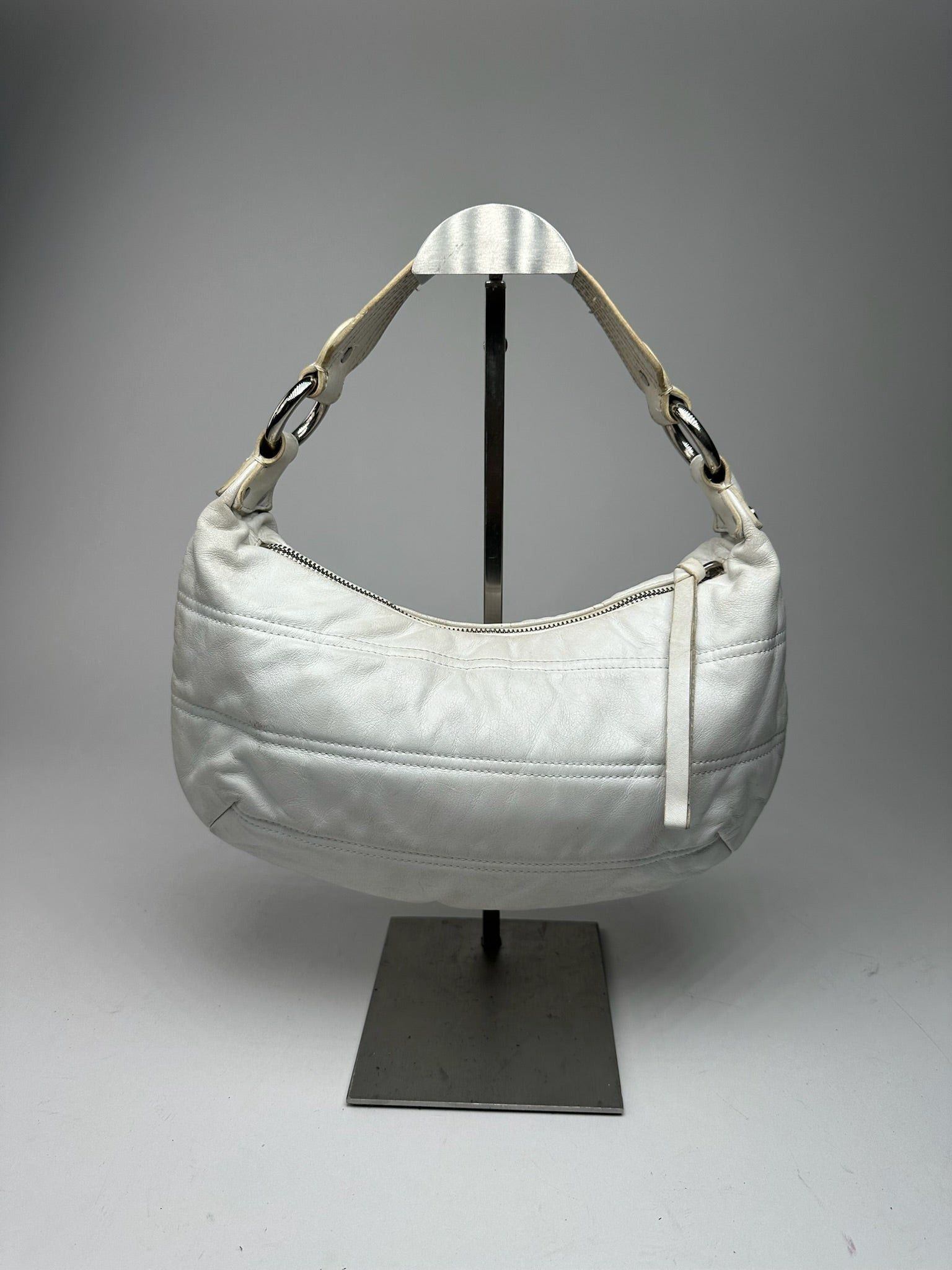 Givenchy Vintage Cotton Leather bag white Size ONE SIZE - 2 Thumbnail