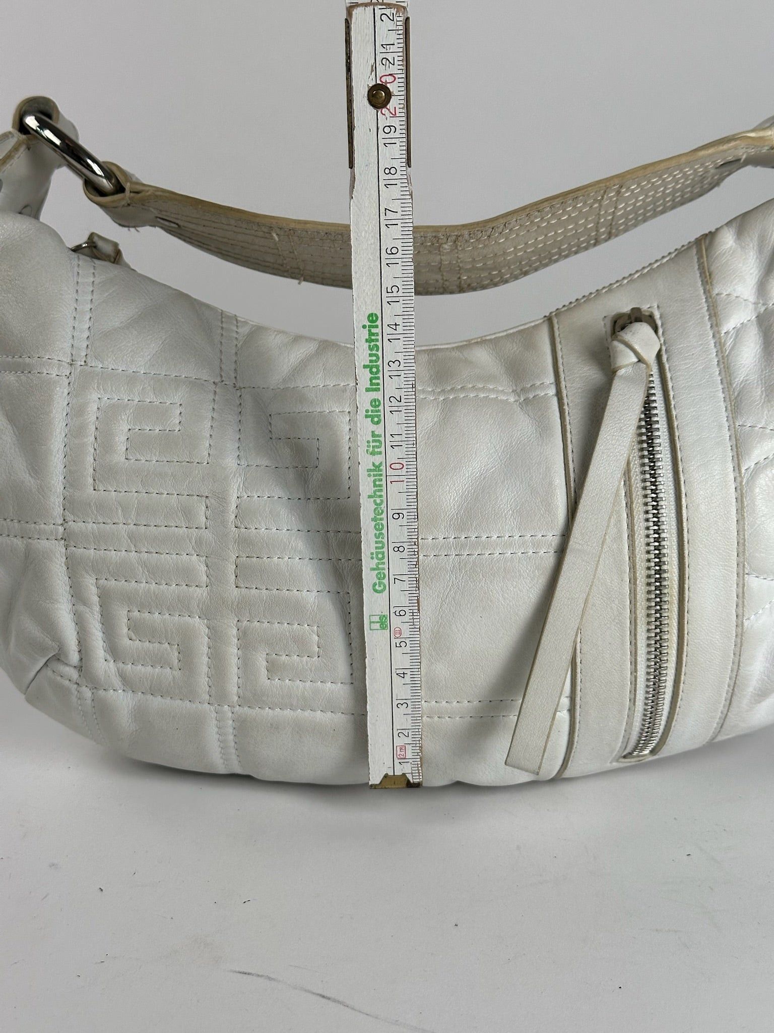 Givenchy Vintage Cotton Leather bag white Size ONE SIZE - 12 Thumbnail
