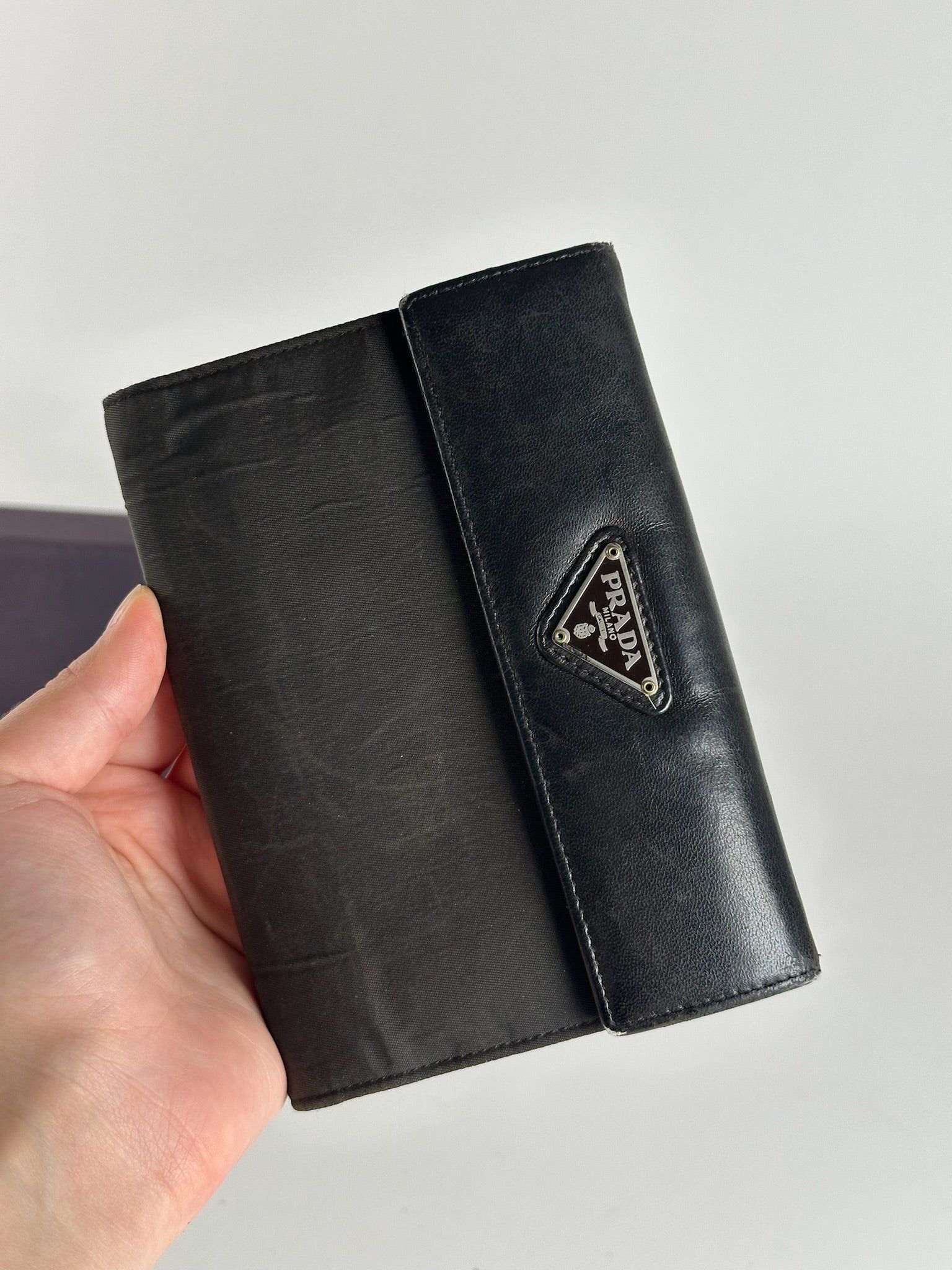 Prada Vintage Leather wallet Black Size ONE SIZE - 10 Thumbnail
