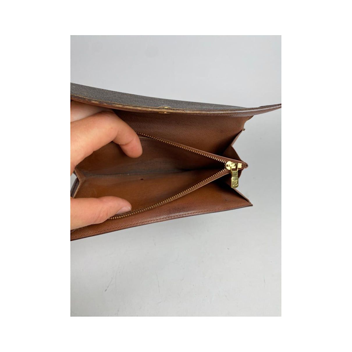 Louis Vuitton Flore Brown Leather Wallet Size ONE SIZE - 3 Thumbnail
