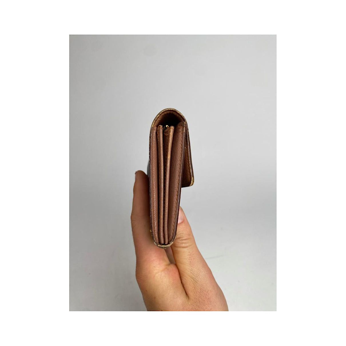 Louis Vuitton Flore Brown Leather Wallet Size ONE SIZE - 5 Thumbnail