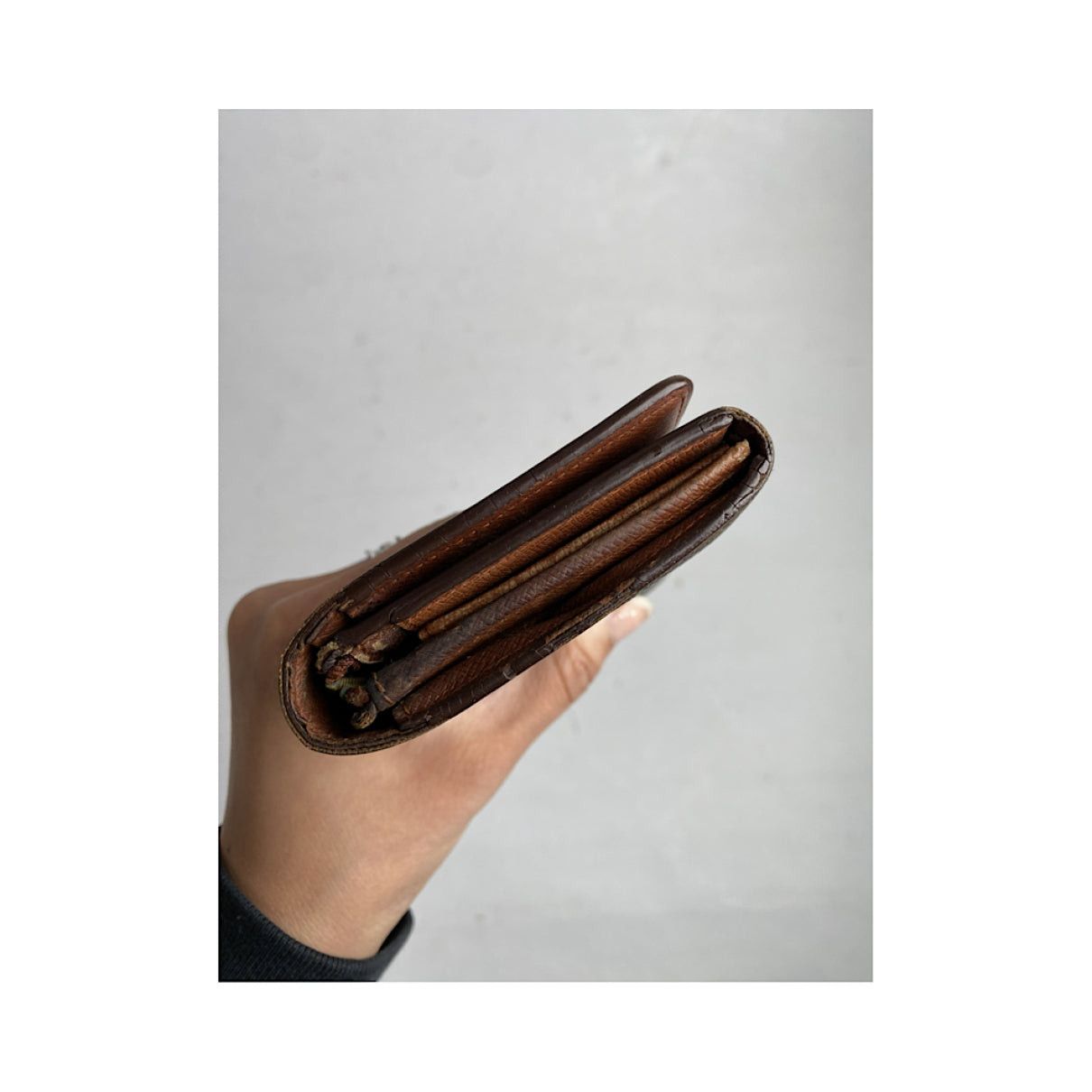 Louis Vuitton Flore Brown Leather Wallet Size ONE SIZE - 5 Thumbnail