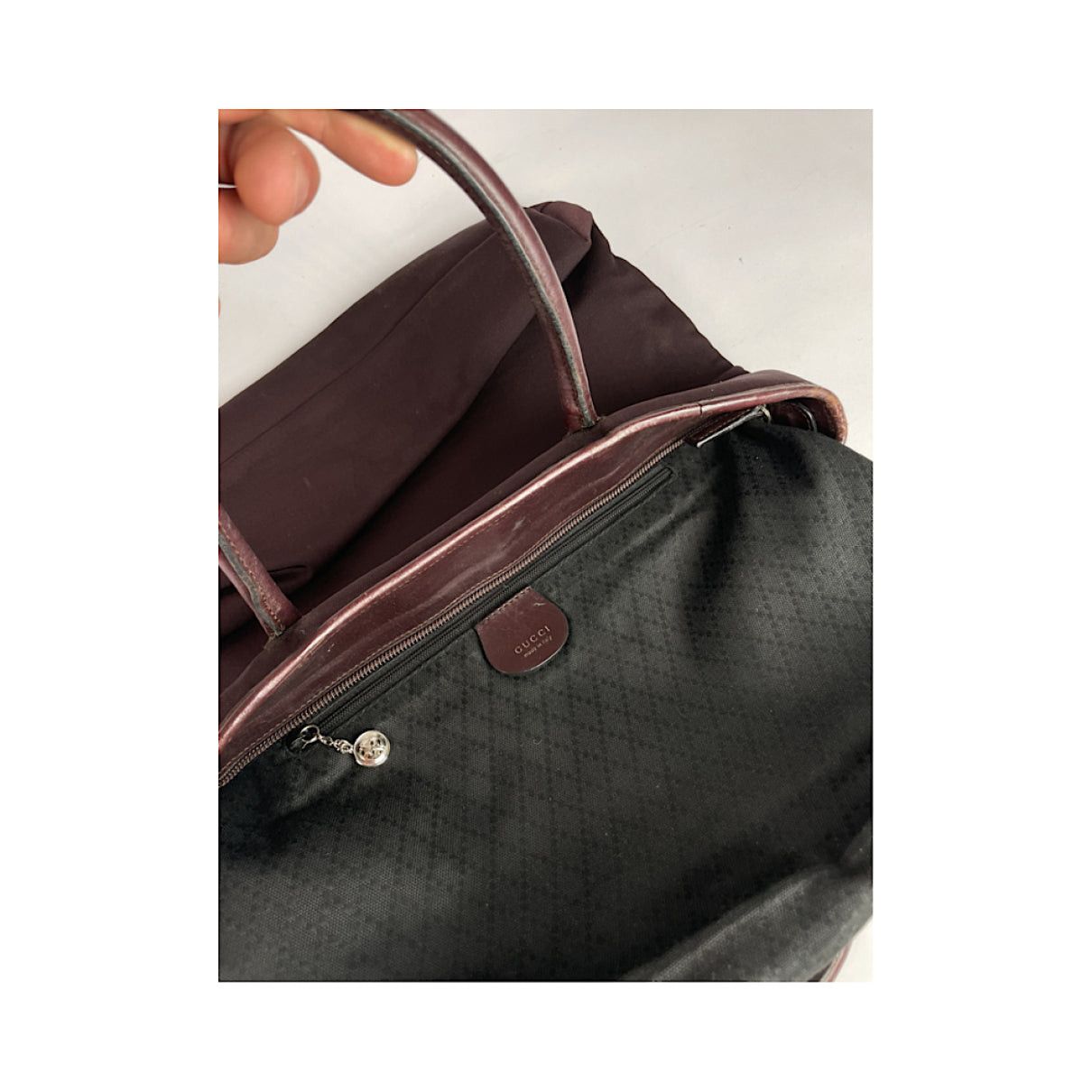 Gucci Dionysus Shopping Flap Purple Polyester Handbag Size ONE SIZE - 4 Thumbnail