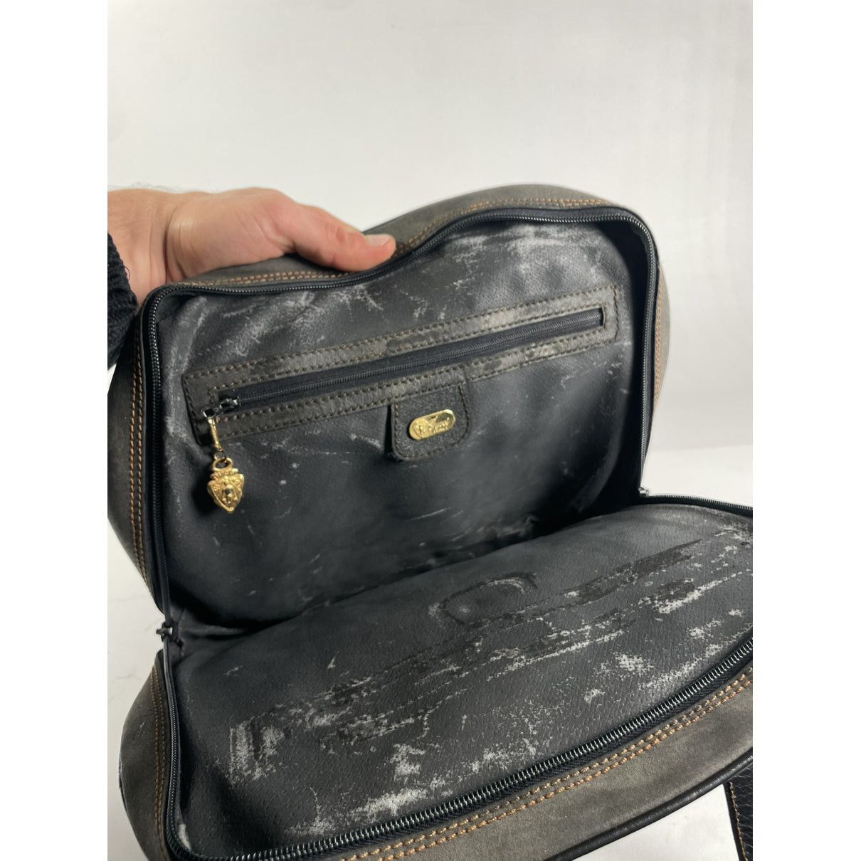 Gucci Jackie Vintage Black Leather Handbag Size ONE SIZE - 2 Thumbnail