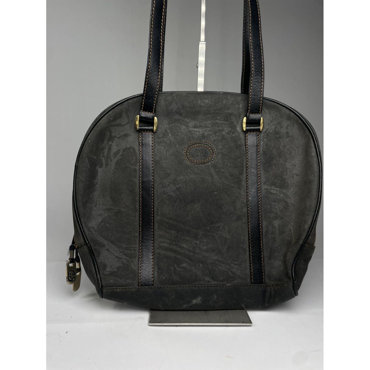Gucci Jackie Vintage Black Leather Handbag Size ONE SIZE - 4 Thumbnail