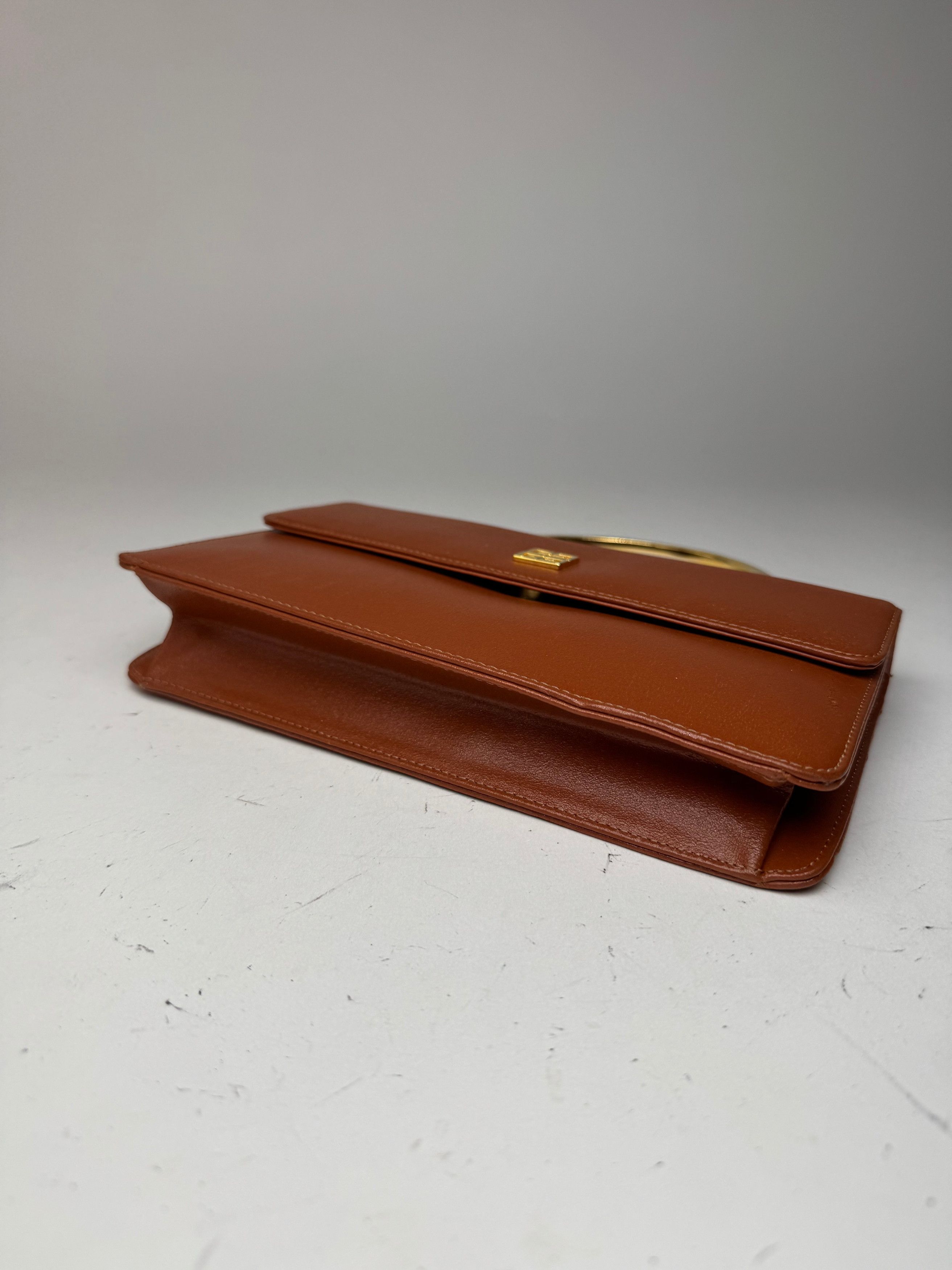 Givenchy Vintage 4G Leather Bag Brown Size ONE SIZE - 7 Thumbnail
