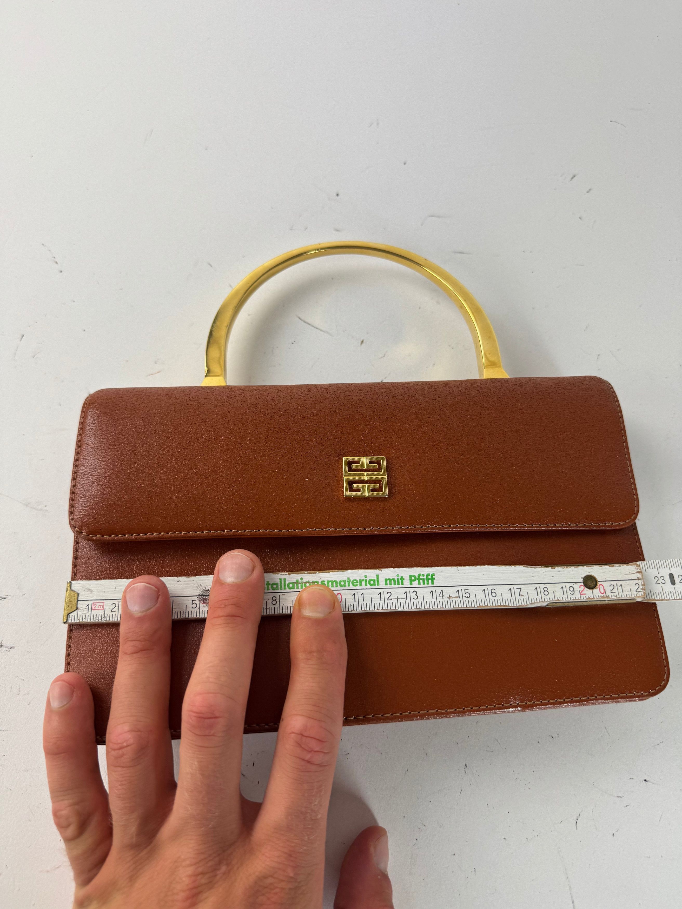 Givenchy Vintage 4G Leather Bag Brown Size ONE SIZE - 12 Thumbnail