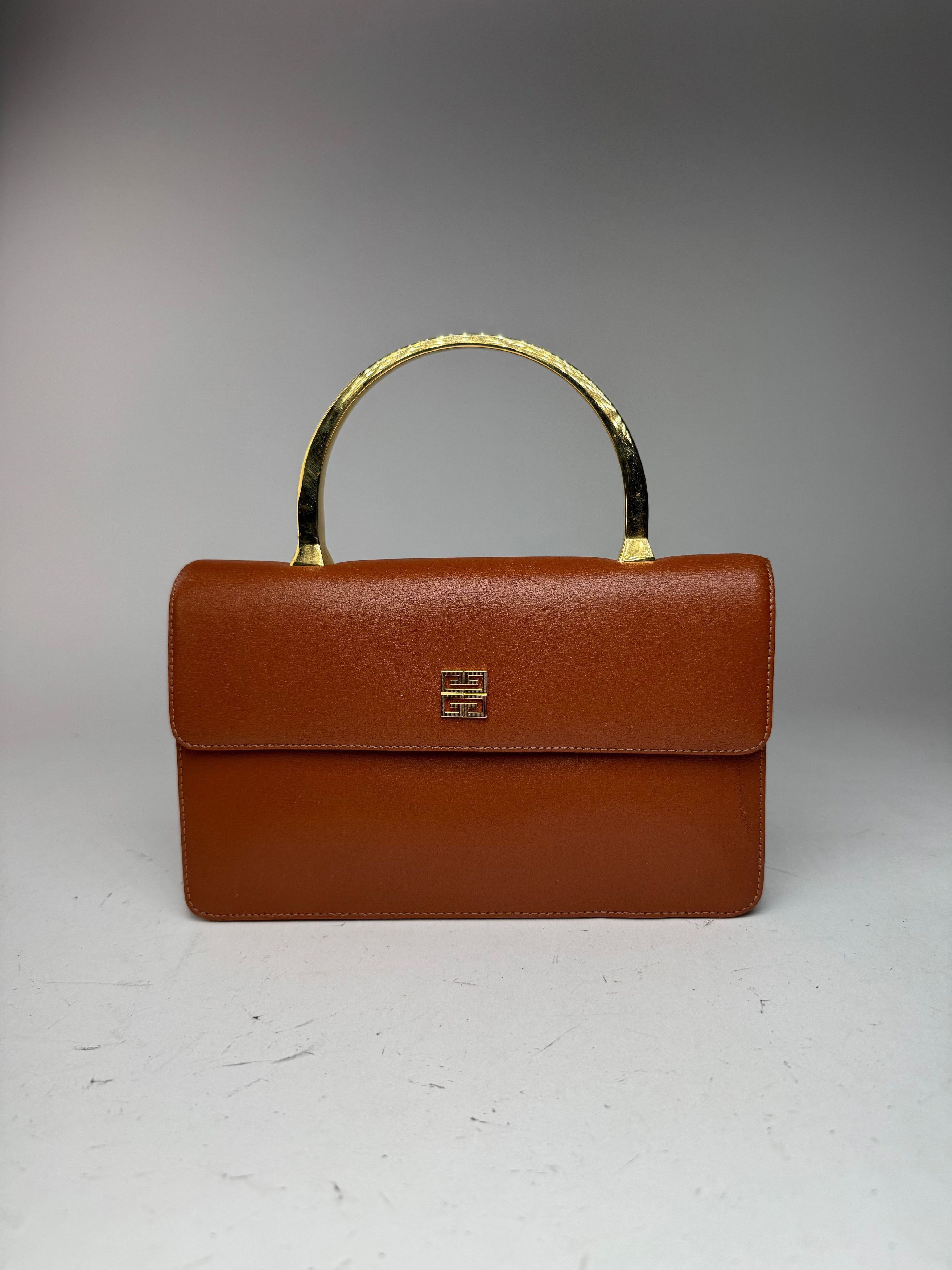 Givenchy Vintage 4G Leather Bag Brown Size ONE SIZE - 15 Thumbnail