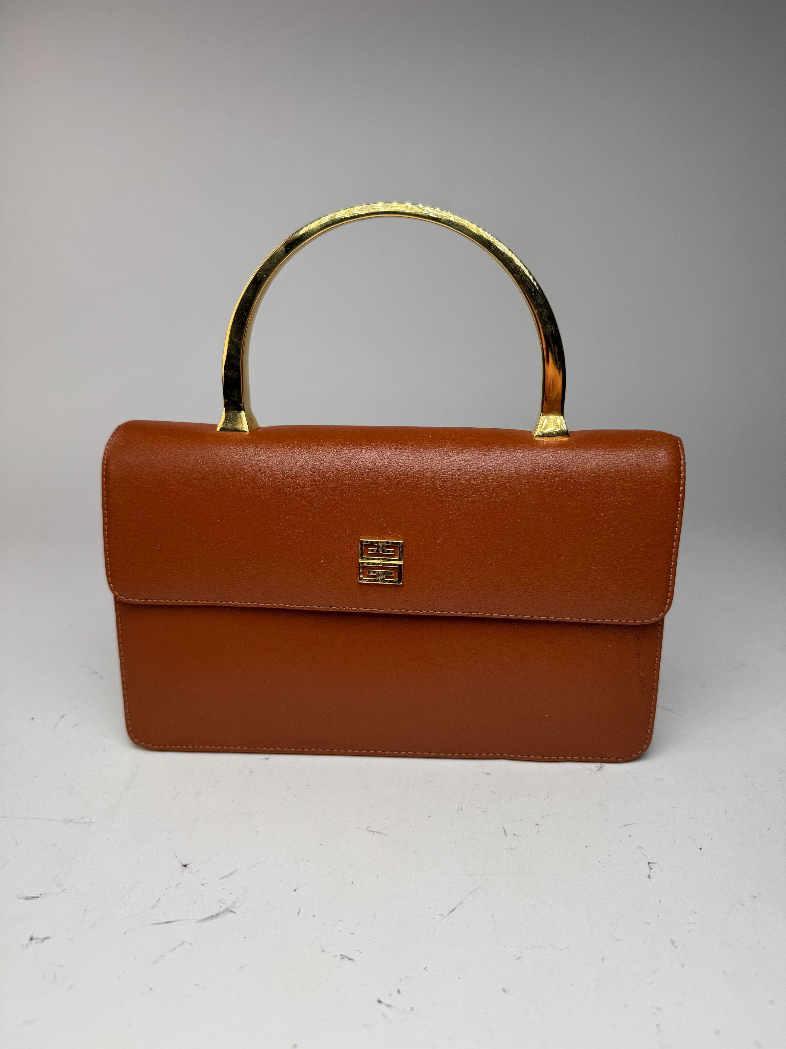 Givenchy Vintage 4G Leather Bag Brown Size ONE SIZE - 11 Thumbnail