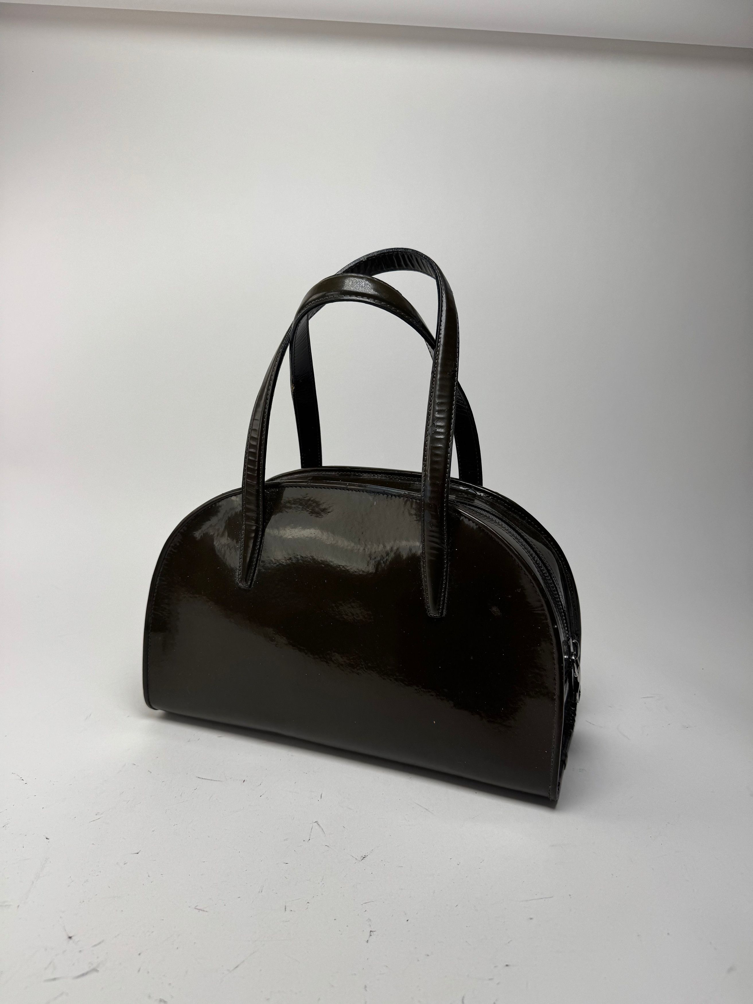 Loewe Vintage Patent Leather Bag Green Size ONE SIZE - 5 Thumbnail