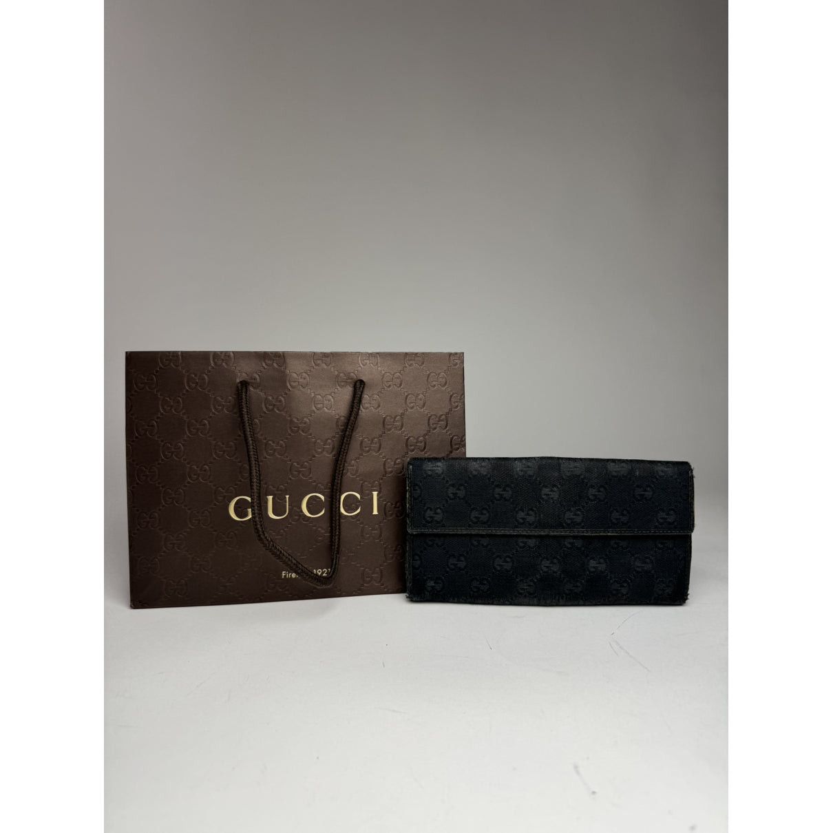 Gucci Zumi Black Cotton Wallet Size ONE SIZE - 2 Thumbnail