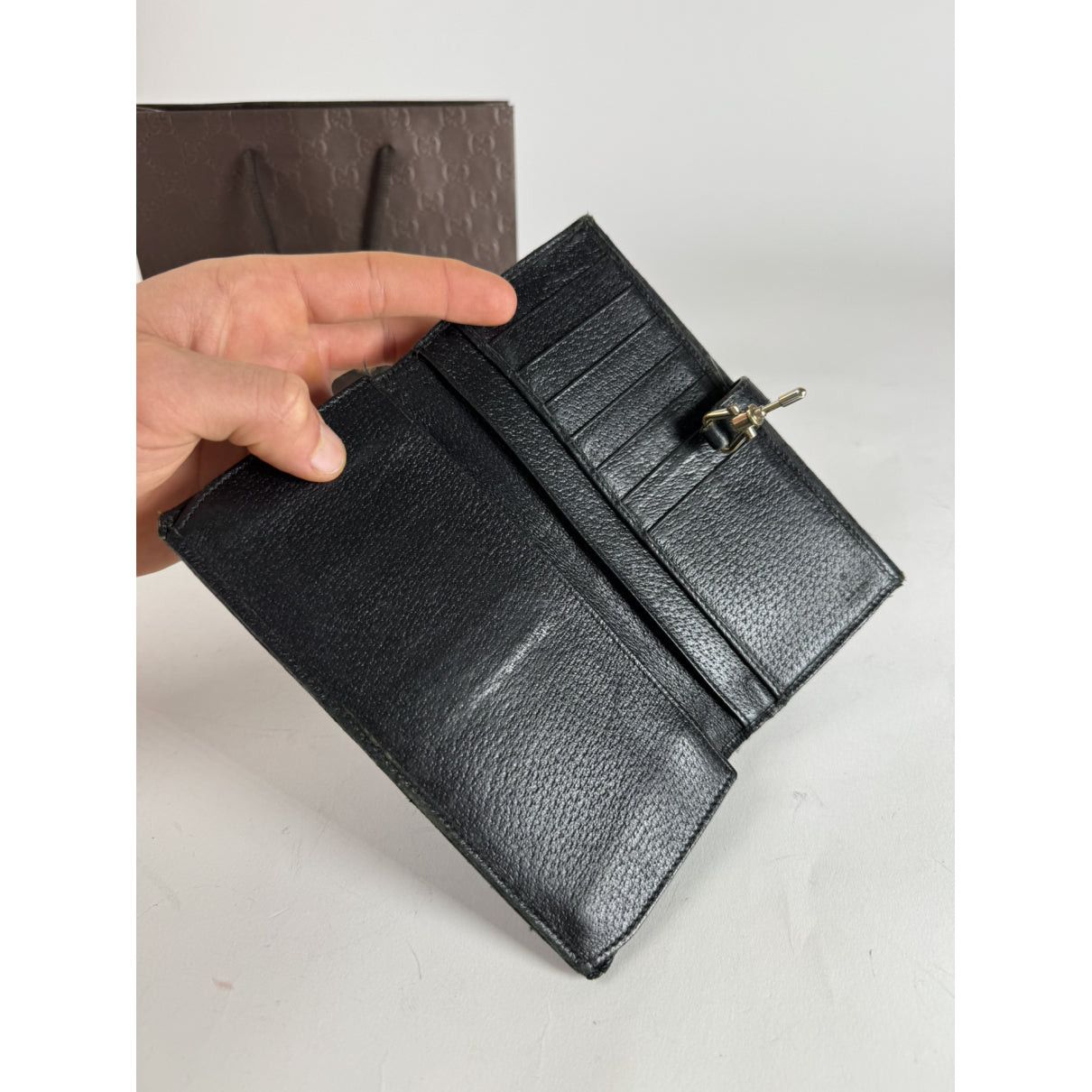 Gucci Zumi Black Cotton Wallet Size ONE SIZE - 4 Thumbnail