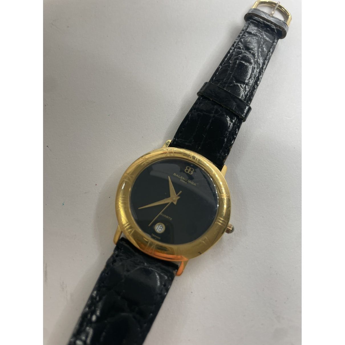 Balenciaga Black Steel Watche Size ONE SIZE - 2 Thumbnail