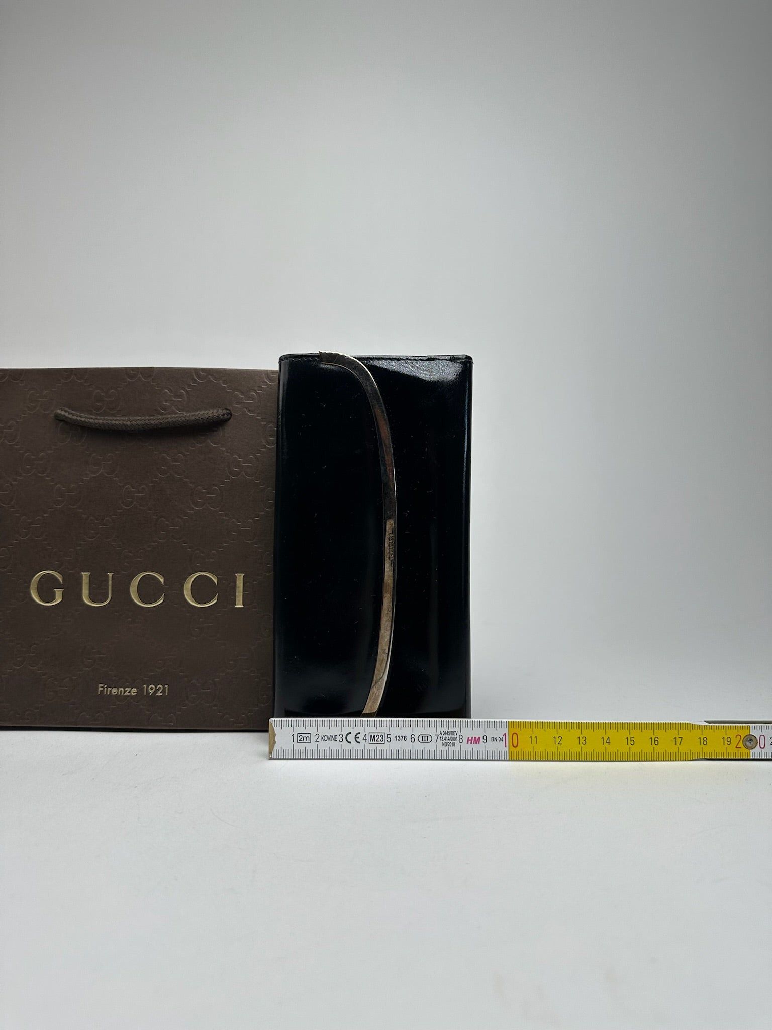 Gucci Vintage Patent Leather Wallet black Size ONE SIZE - 14 Thumbnail