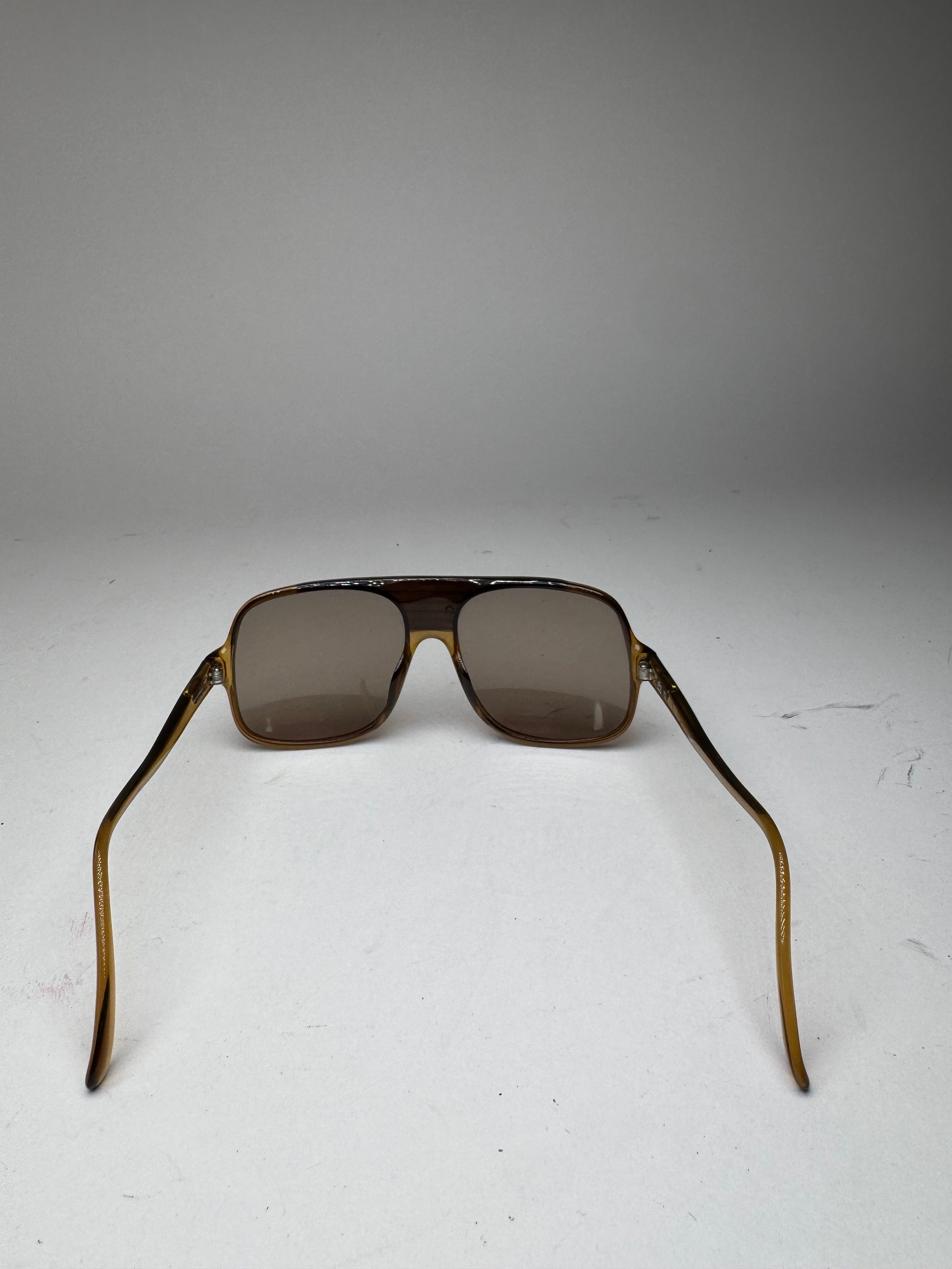 Dior Vintage Aviator Sunglasses brown Size ONE SIZE - 7 Thumbnail