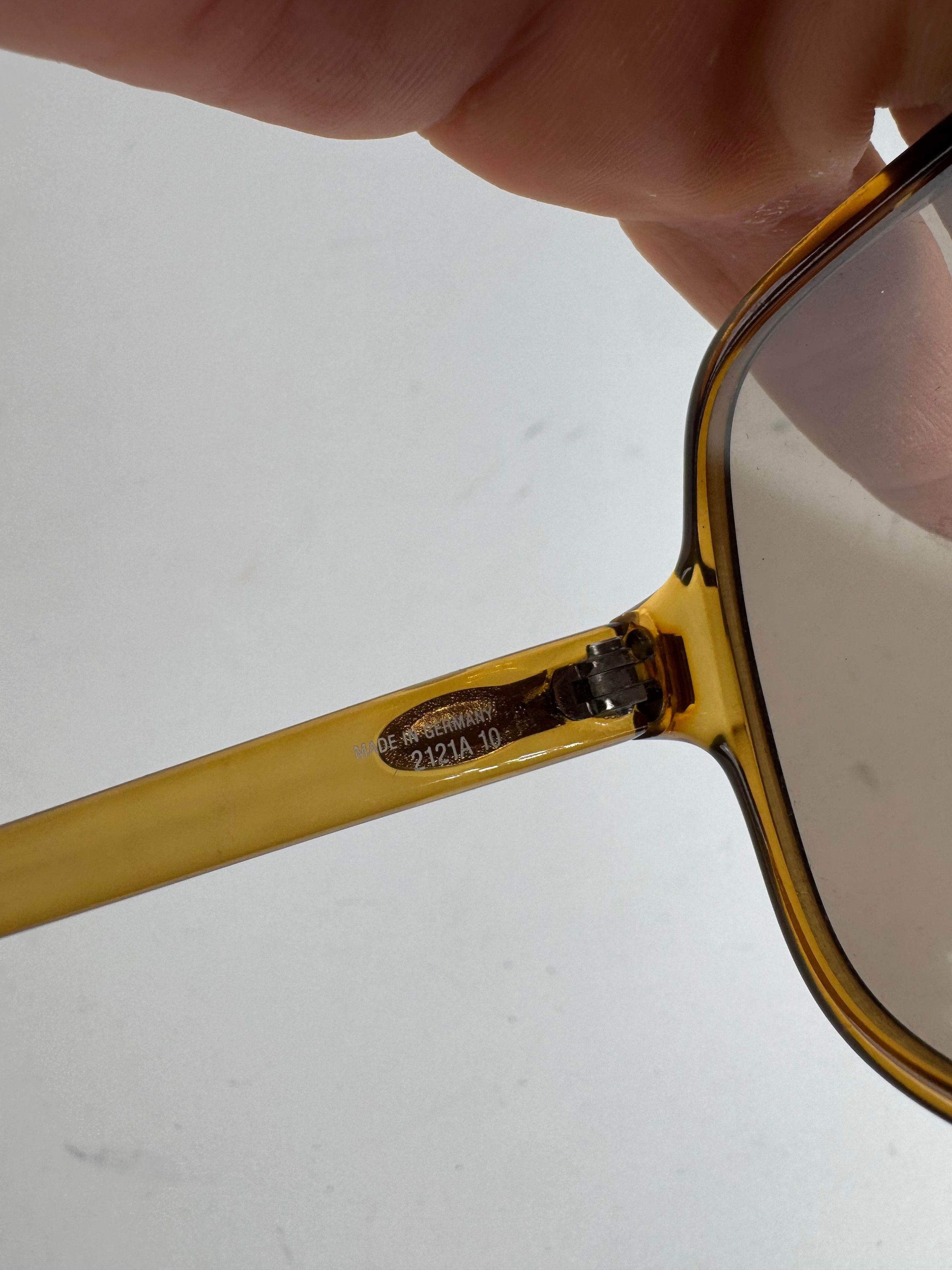 Dior Vintage Aviator Sunglasses brown Size ONE SIZE - 4 Thumbnail