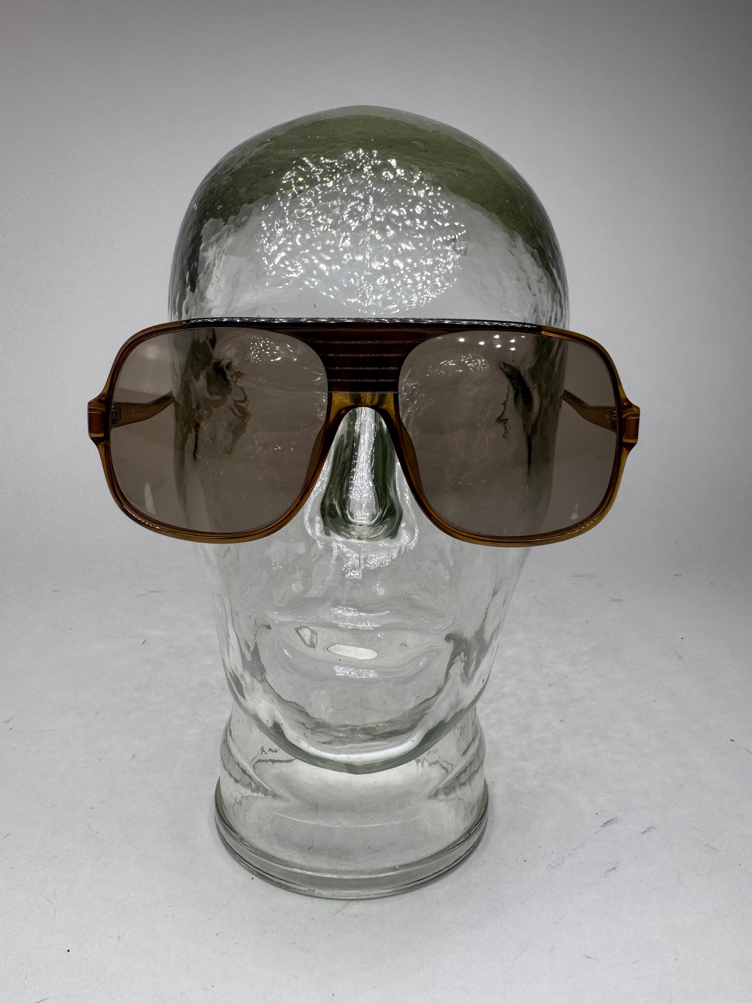 Dior Vintage Aviator Sunglasses brown Size ONE SIZE - 9 Thumbnail