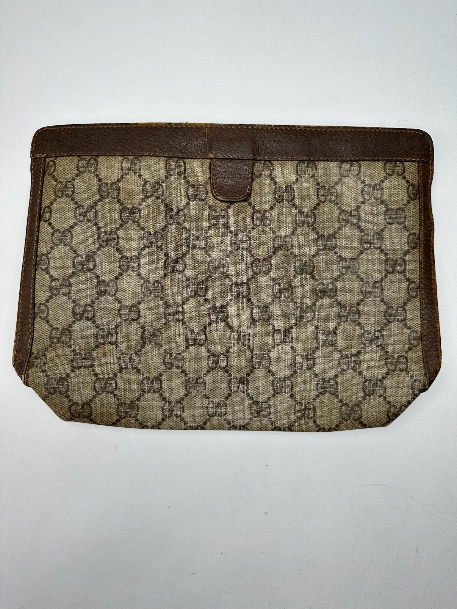 Gucci Vintage Ophidia Monogram Leather Clutch Size ONE SIZE - 13 Thumbnail